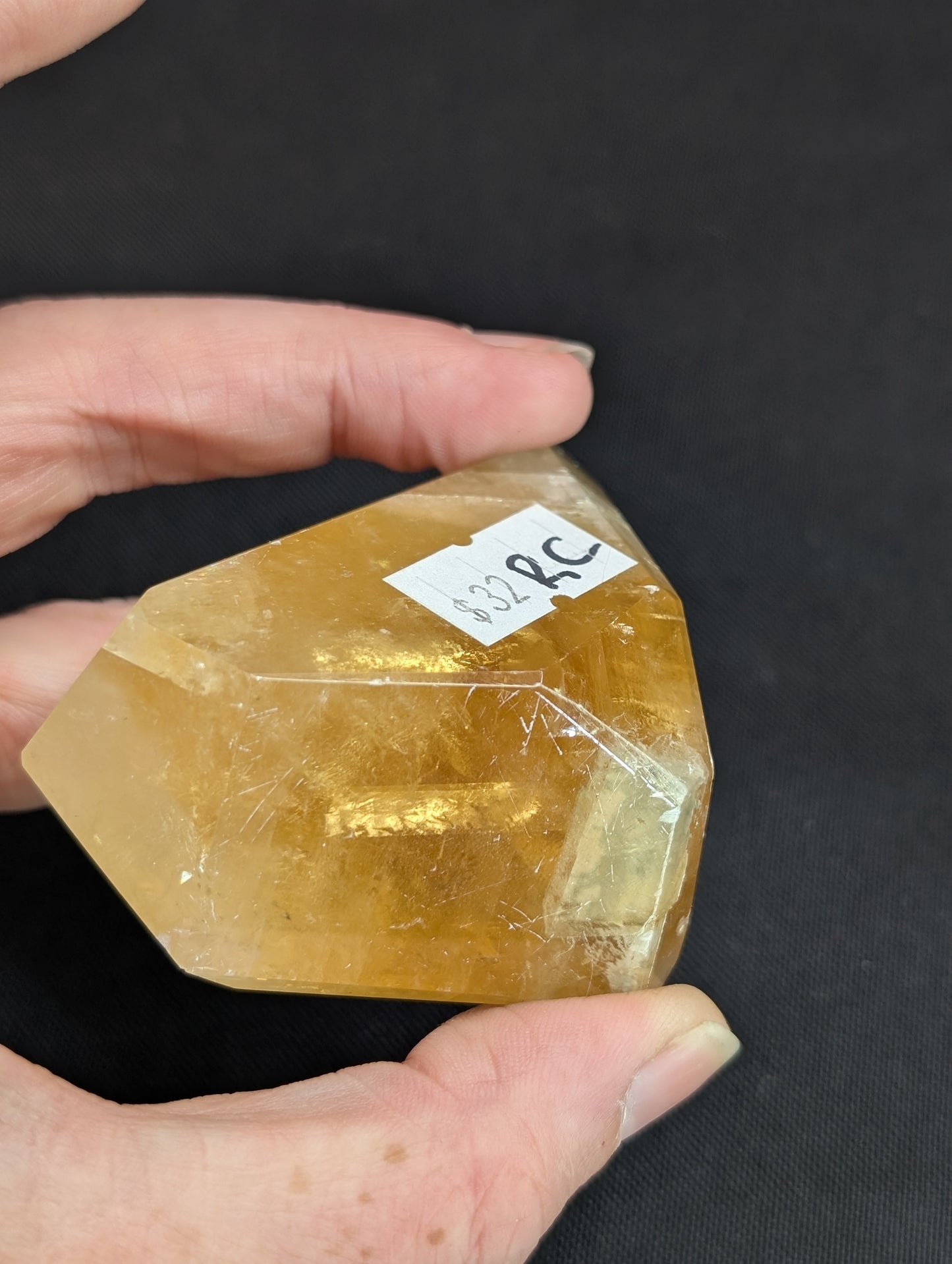 Honey Calcite Freeform