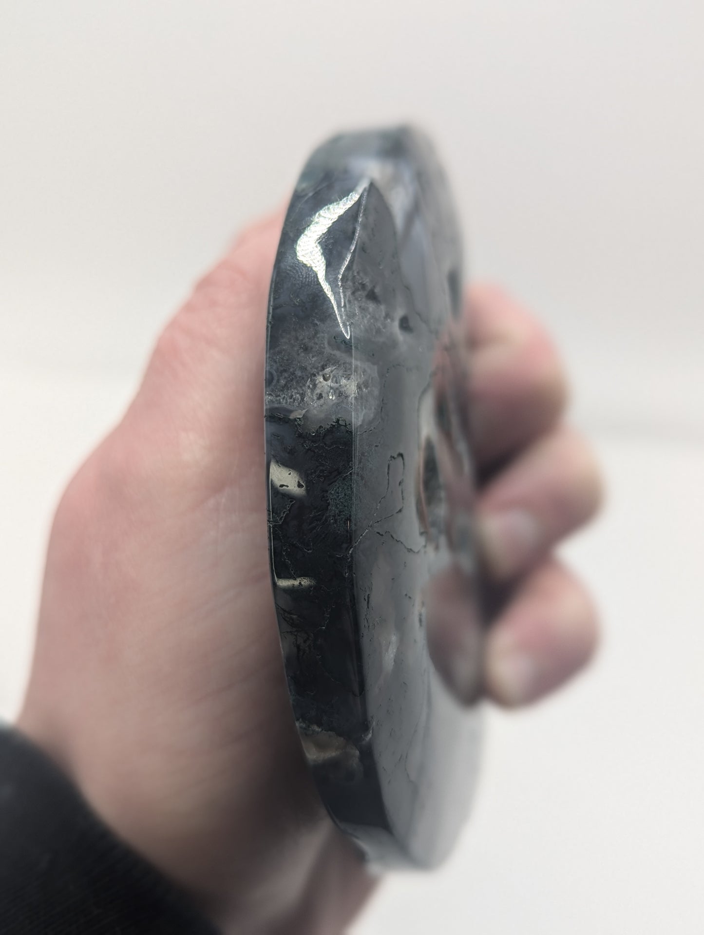 Moss Agate Moon