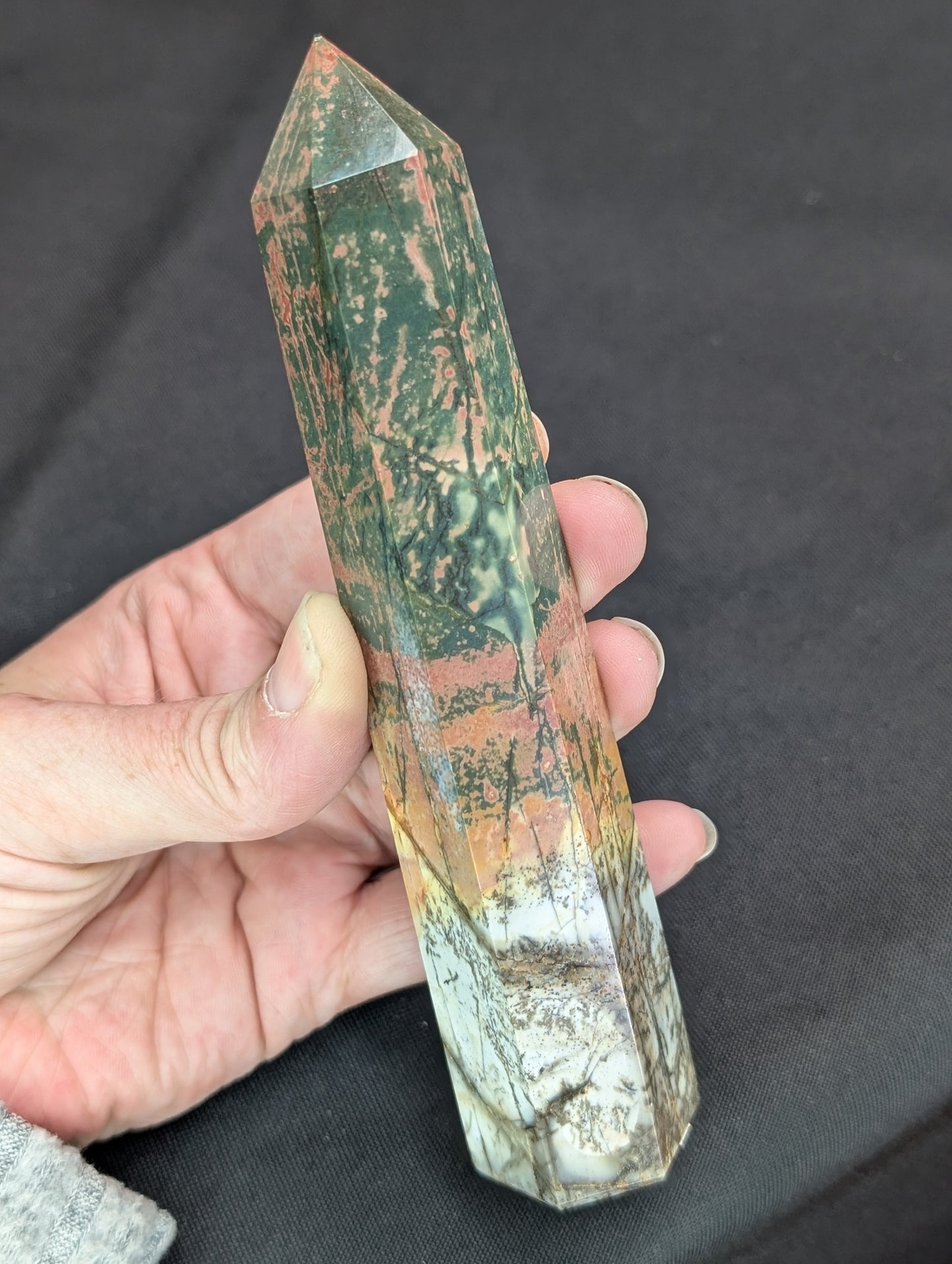 Dendritic Jasper Towers