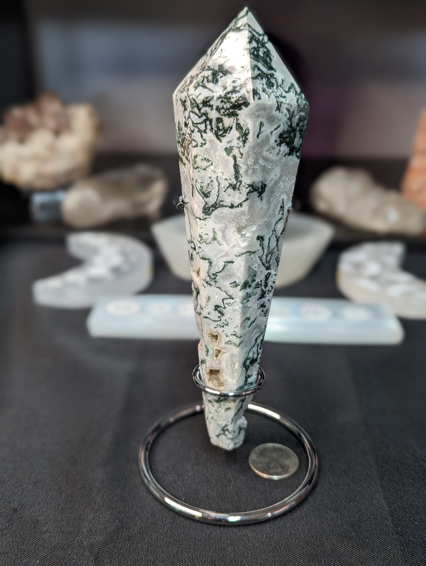 Tree Agate Wand