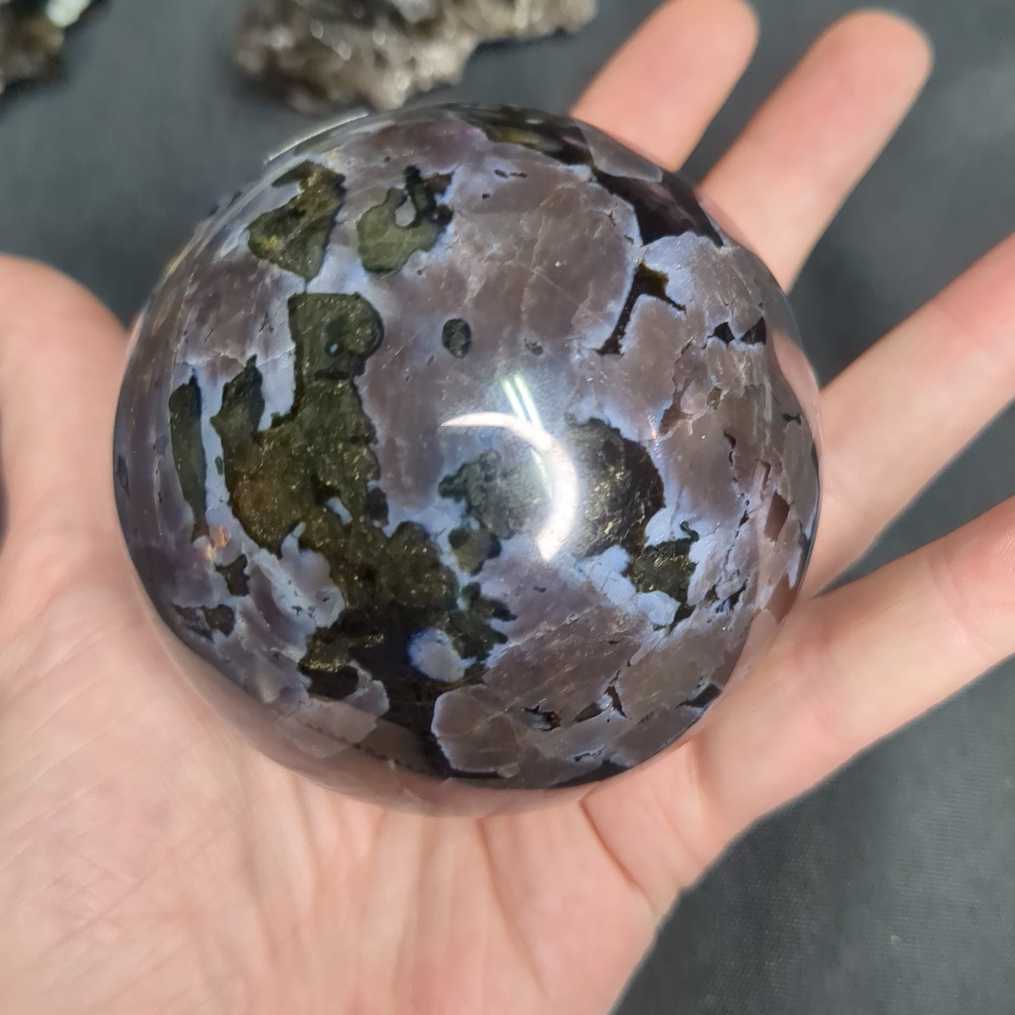 Merlinite Sphere