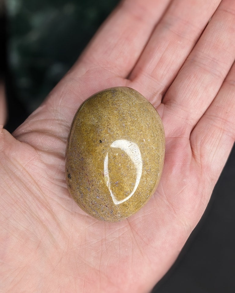 Polymorphic Jasper Palm Stones