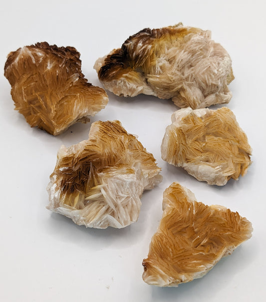 Raw Orange Barite