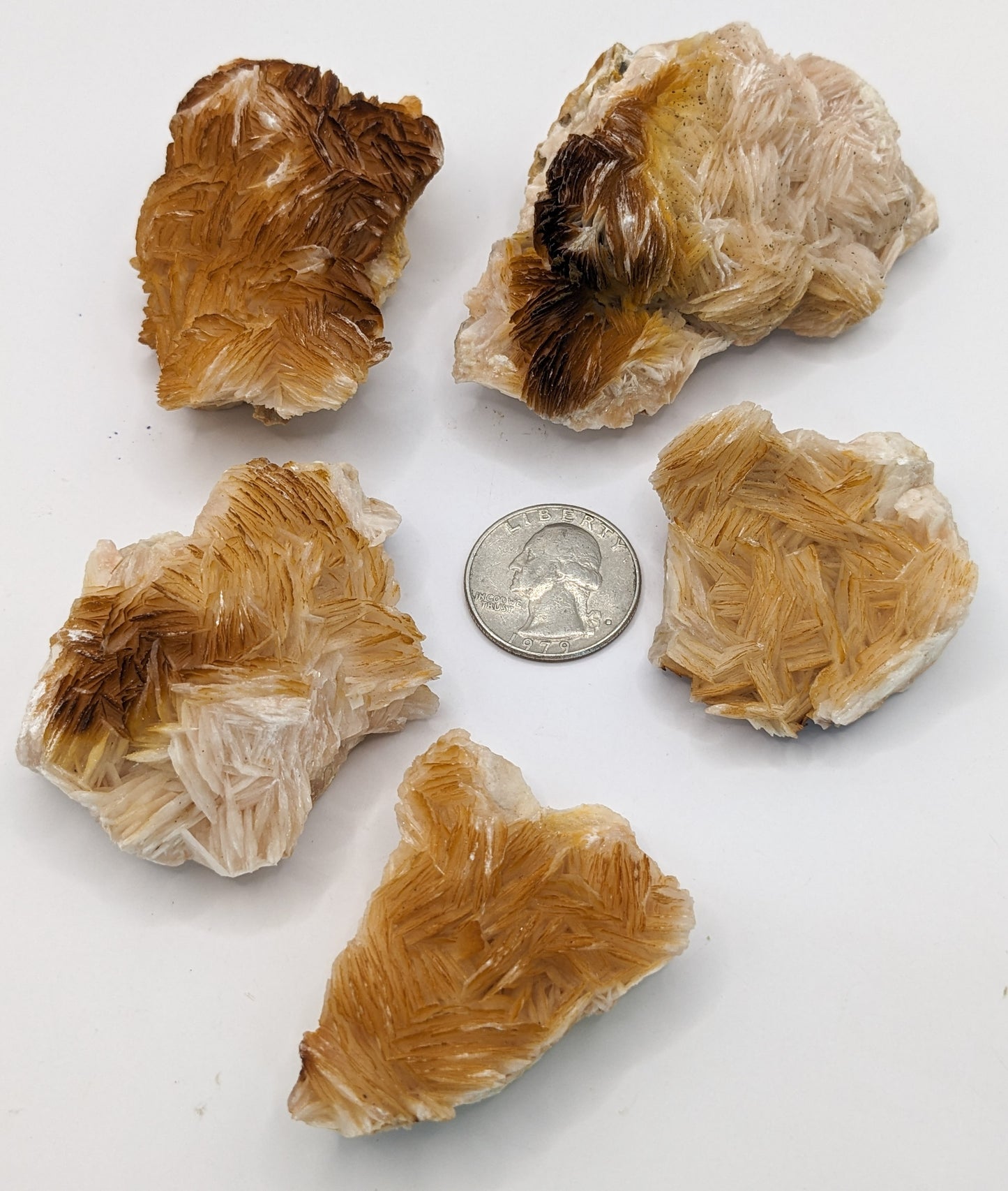 Raw Orange Barite