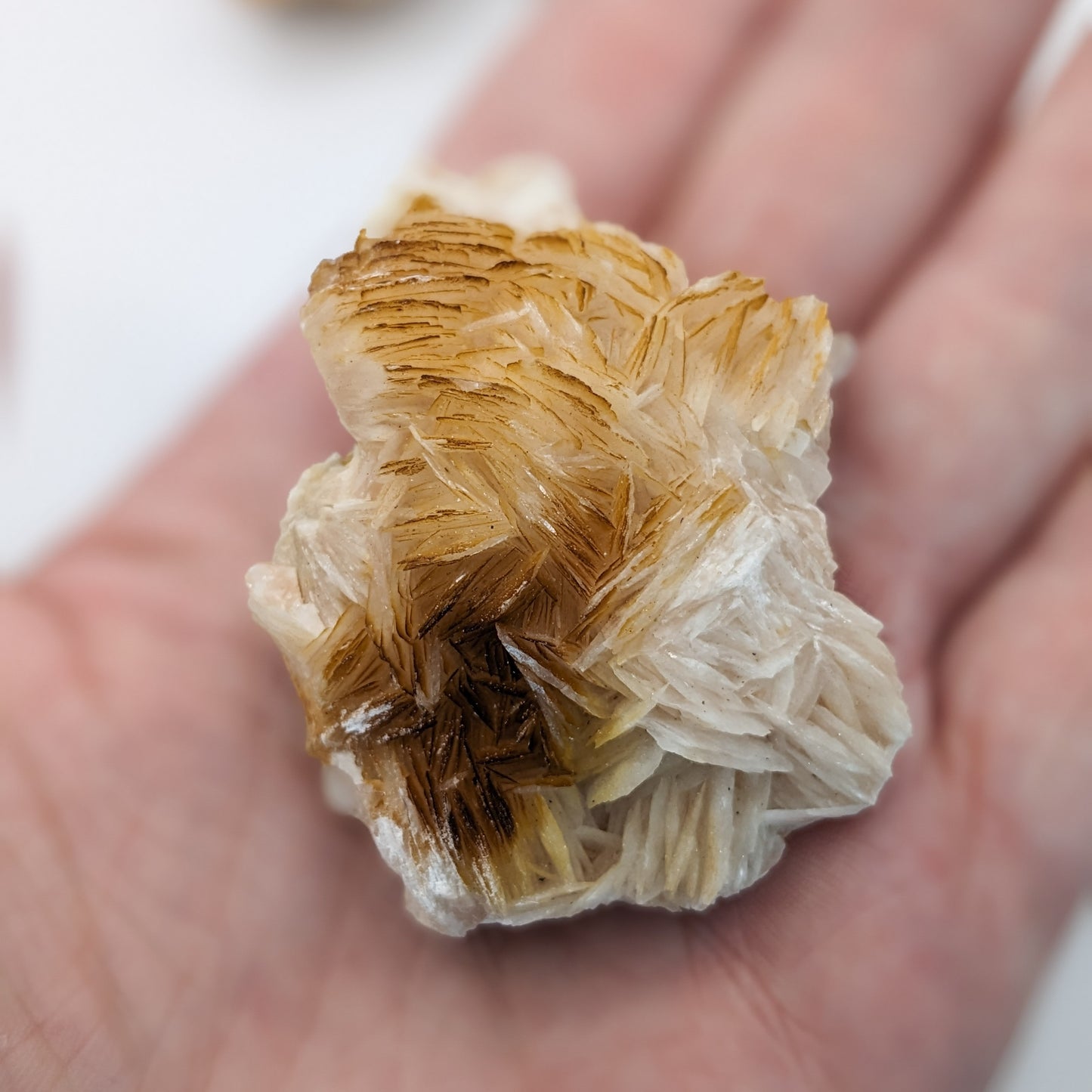 Raw Orange Barite