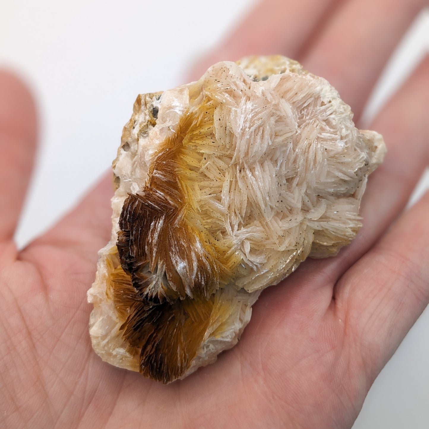 Raw Orange Barite