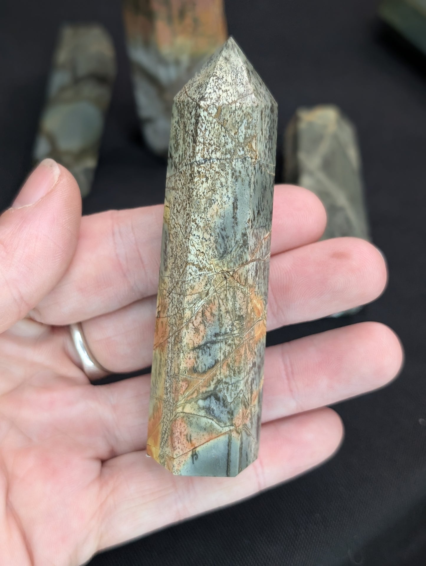 Dendritic Jasper Towers
