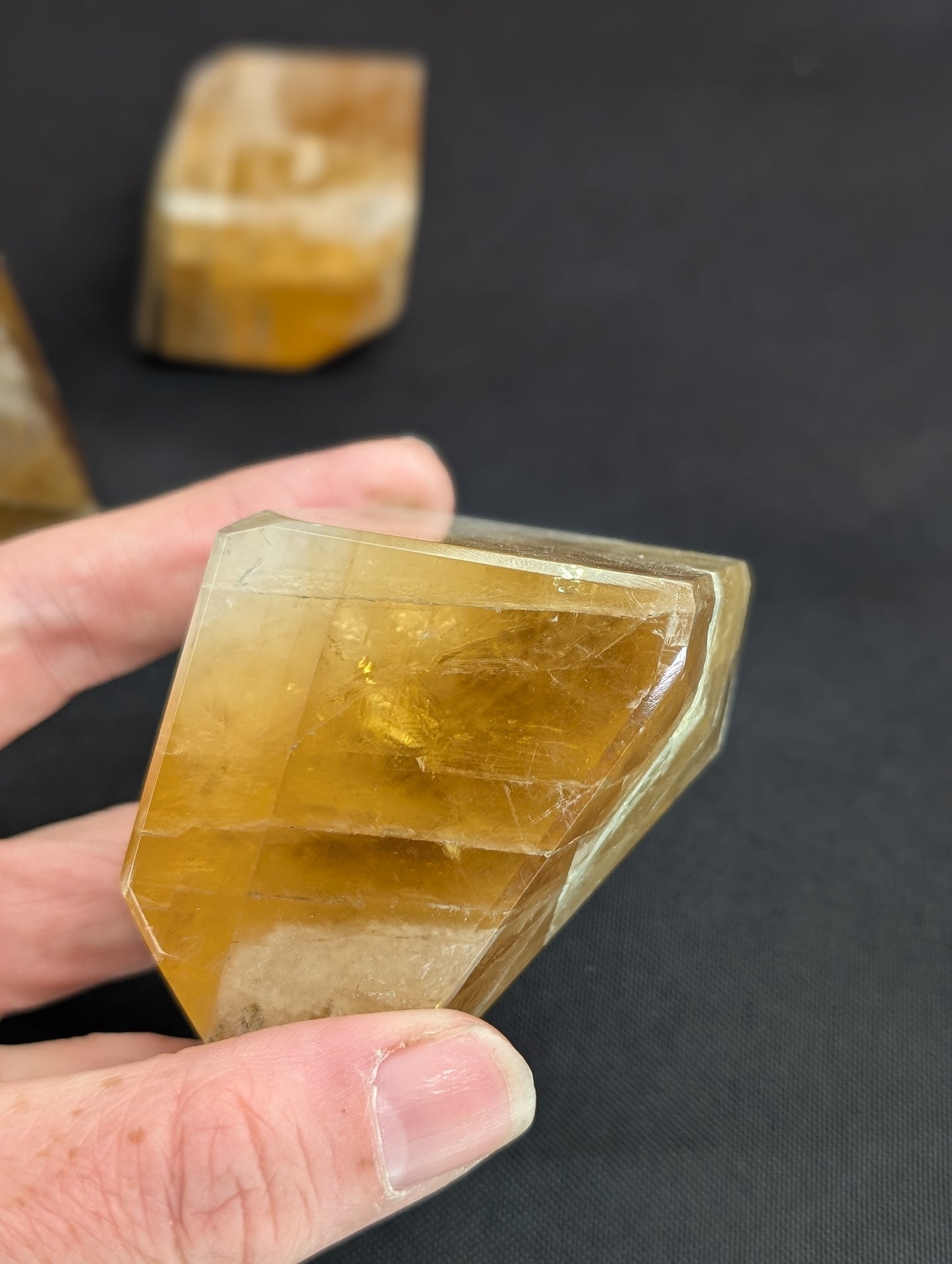 Honey Calcite Freeform