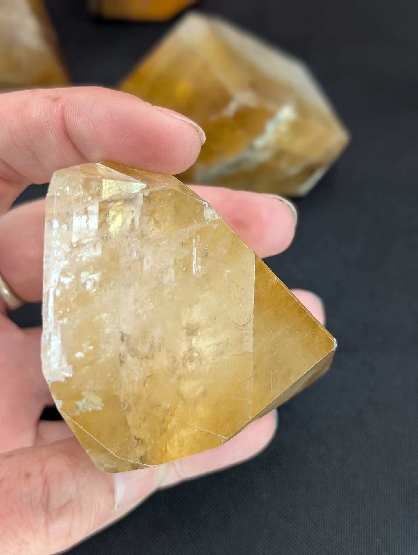 Honey Calcite Freeform