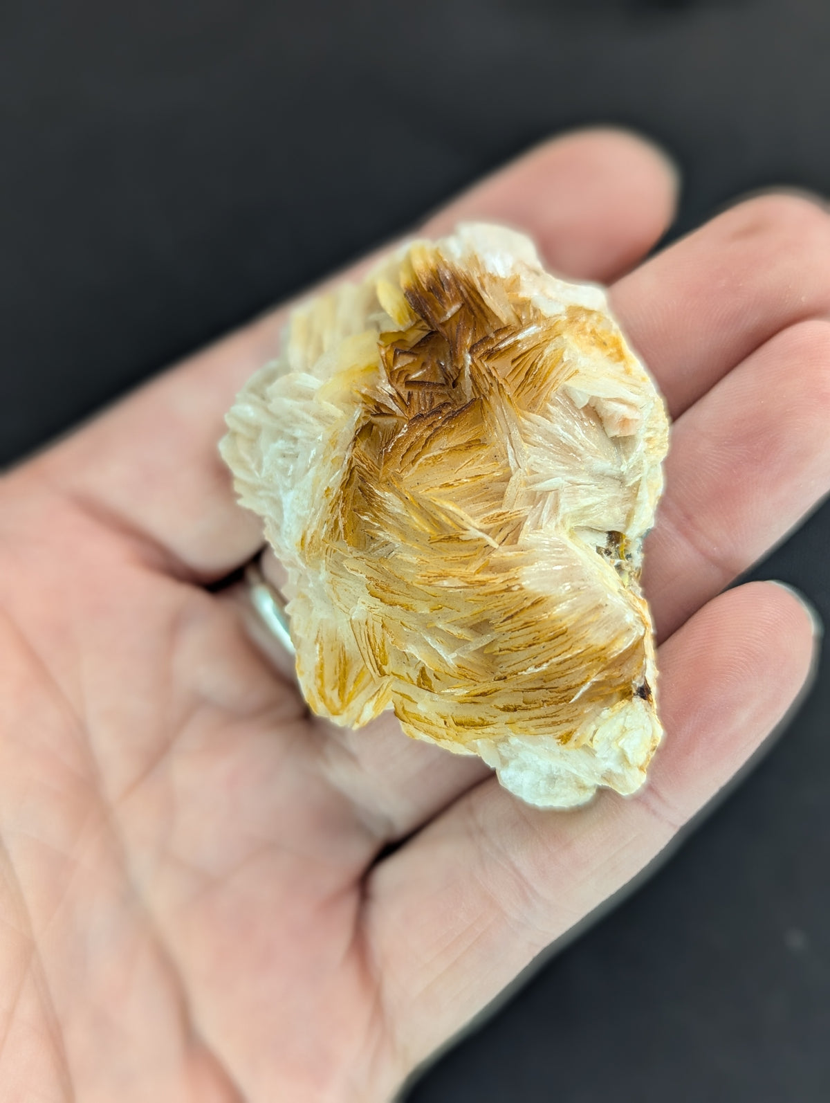 Raw Barite with Vanadinite on Matrix