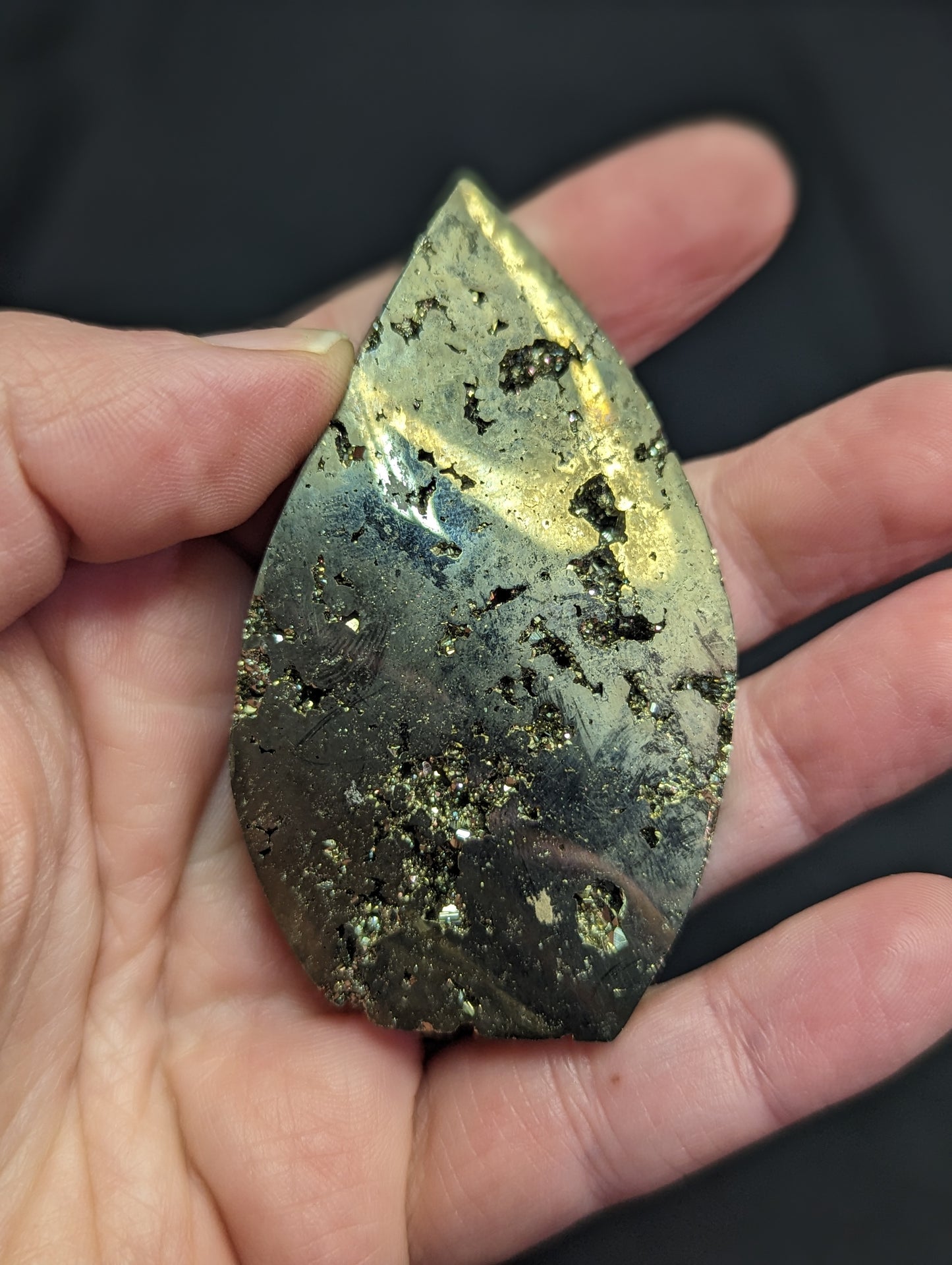 Pyrite Flames