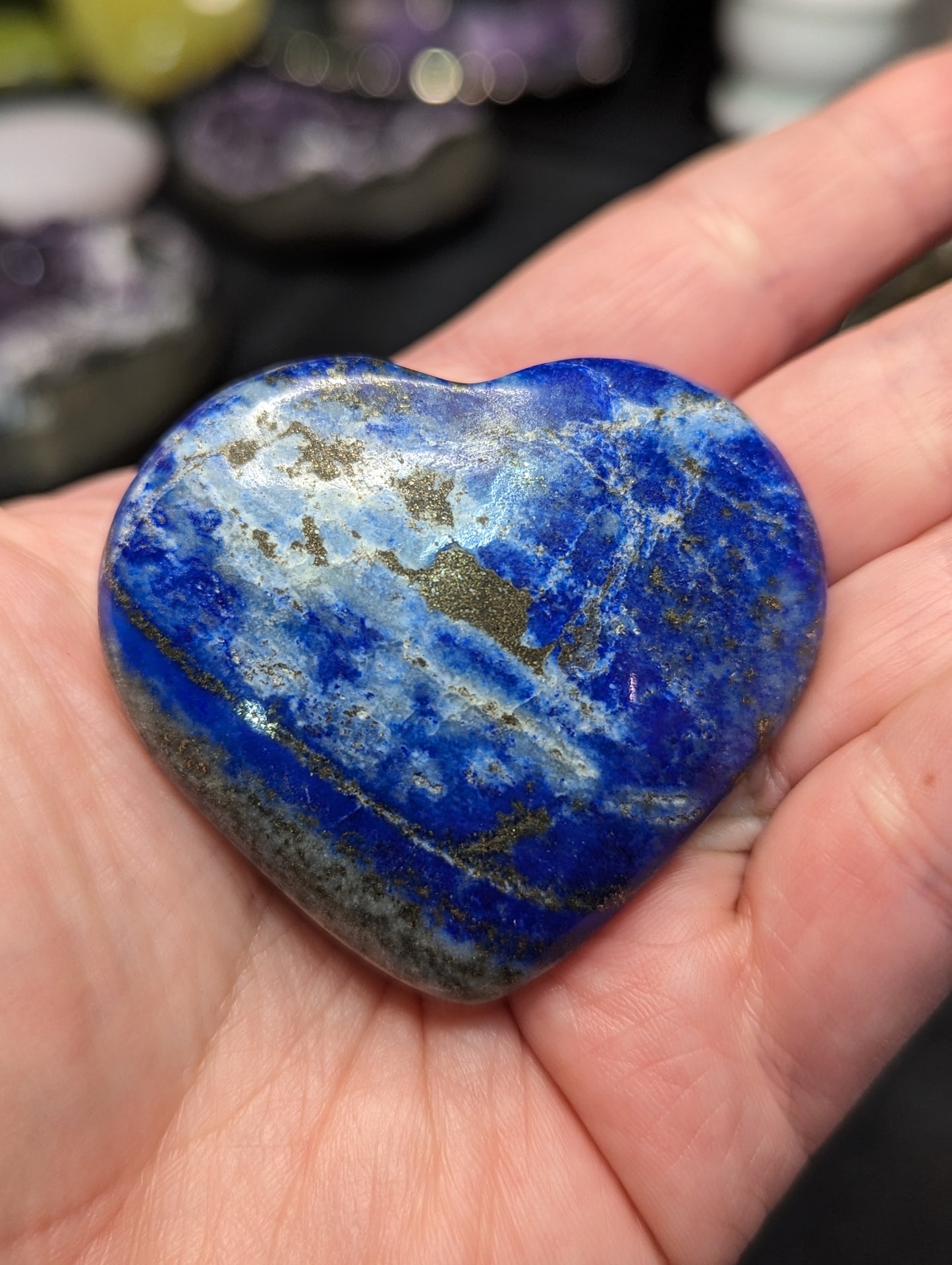 Lapis Lazuli Heart