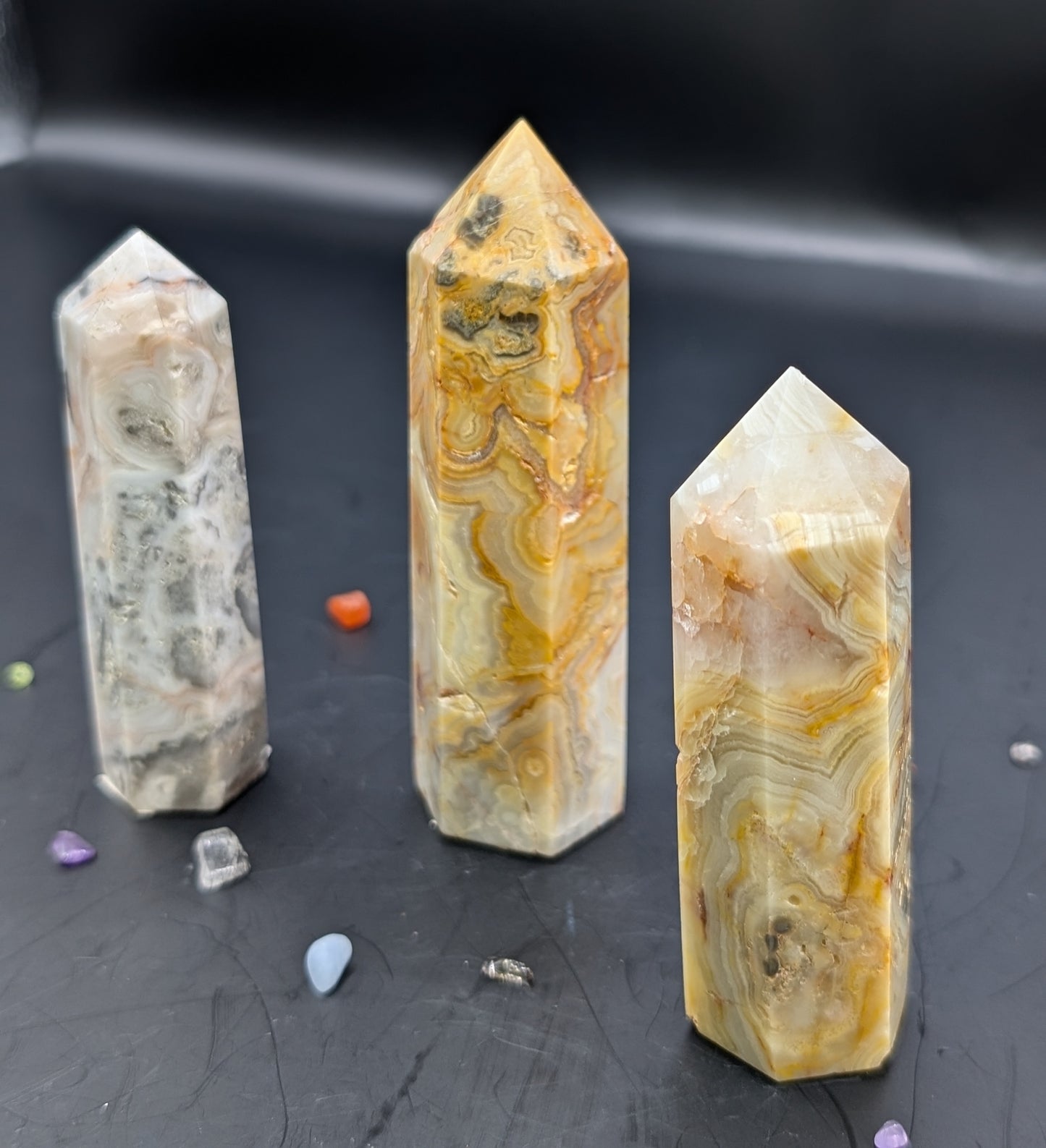 Crazy Lace Agate Towers