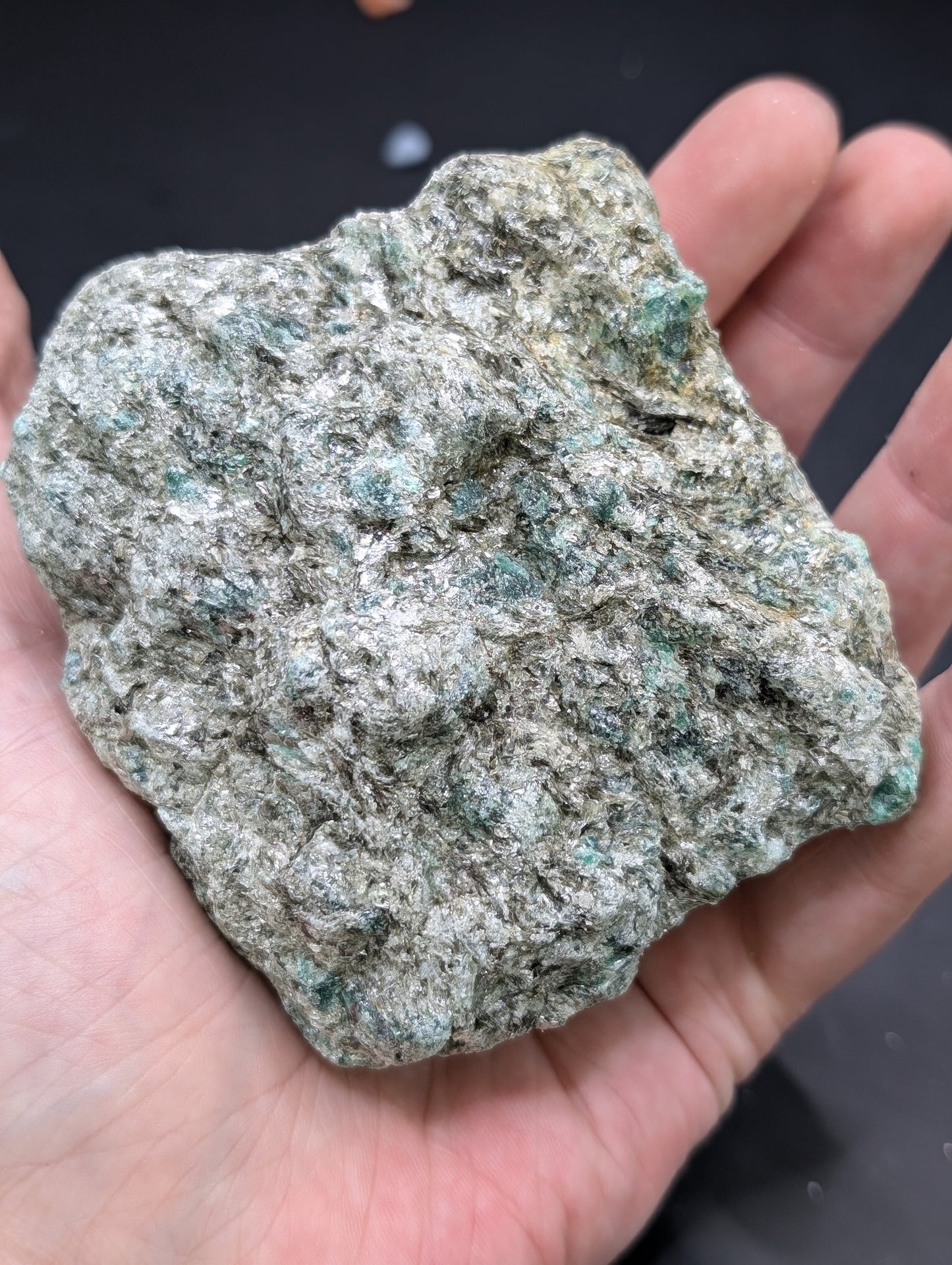 Raw Emerald w/ Mica