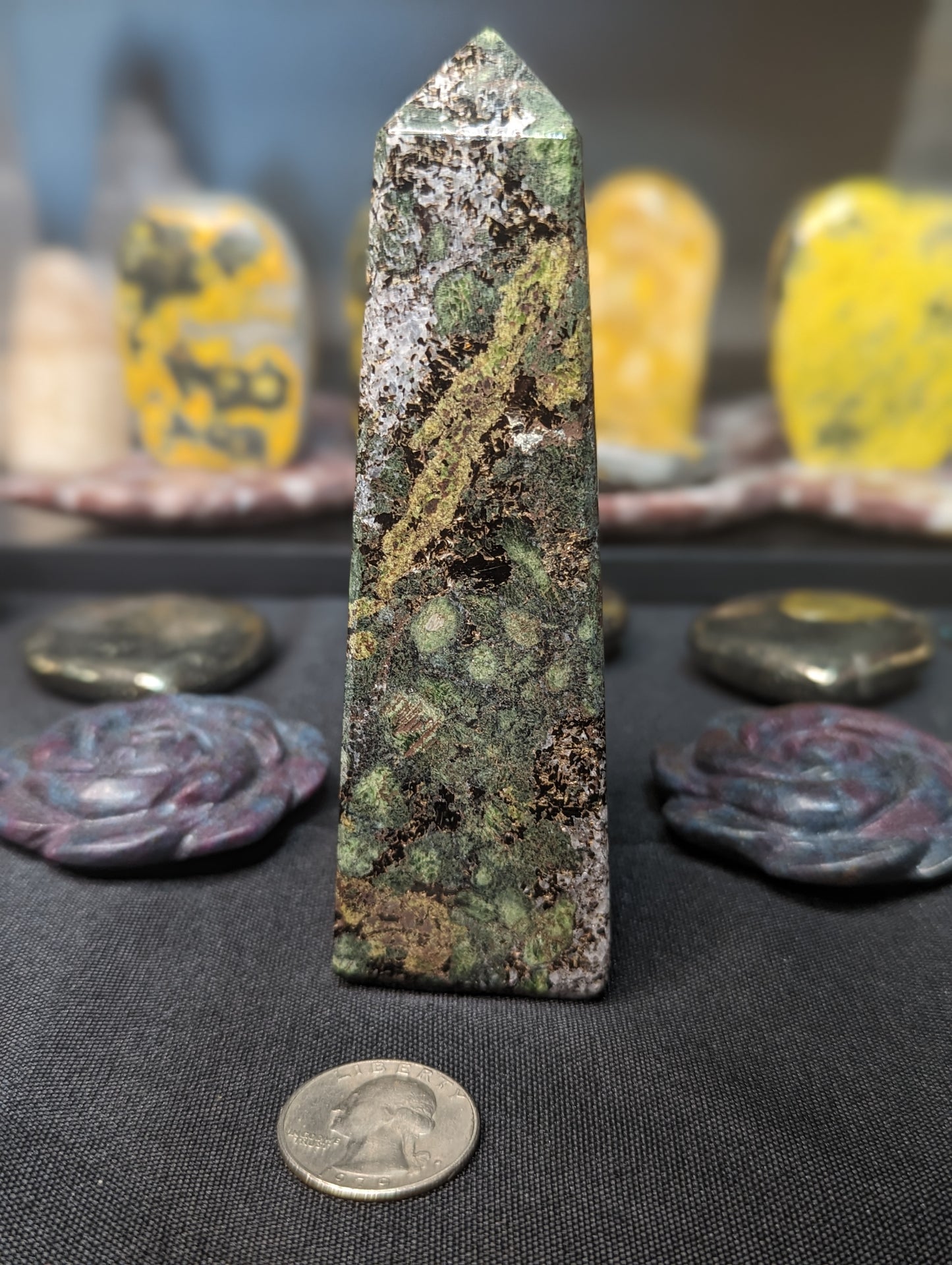 Green Diopside Towers