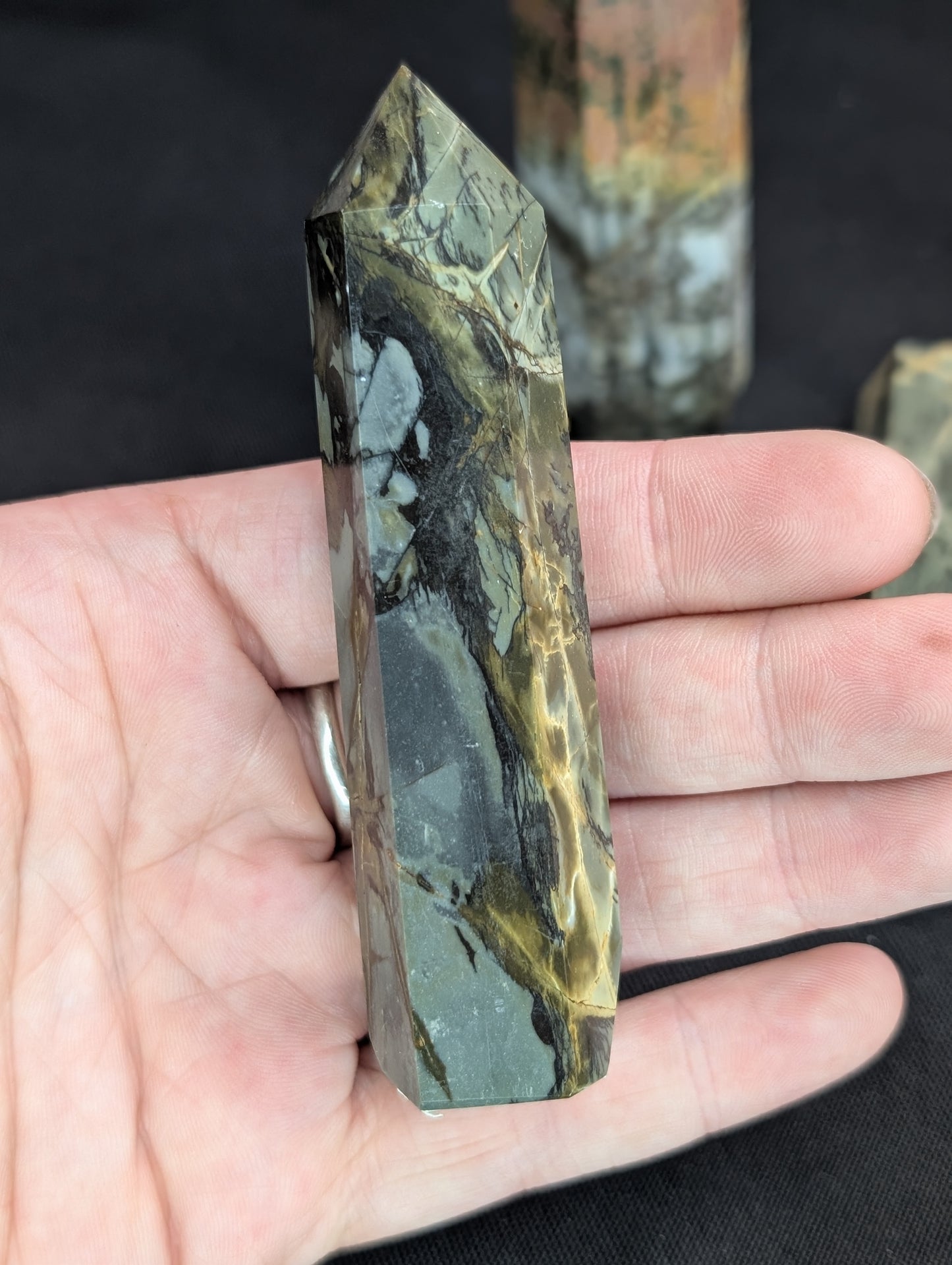 Dendritic Jasper Towers