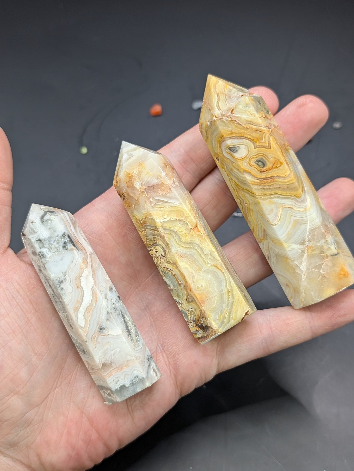 Crazy Lace Agate Towers