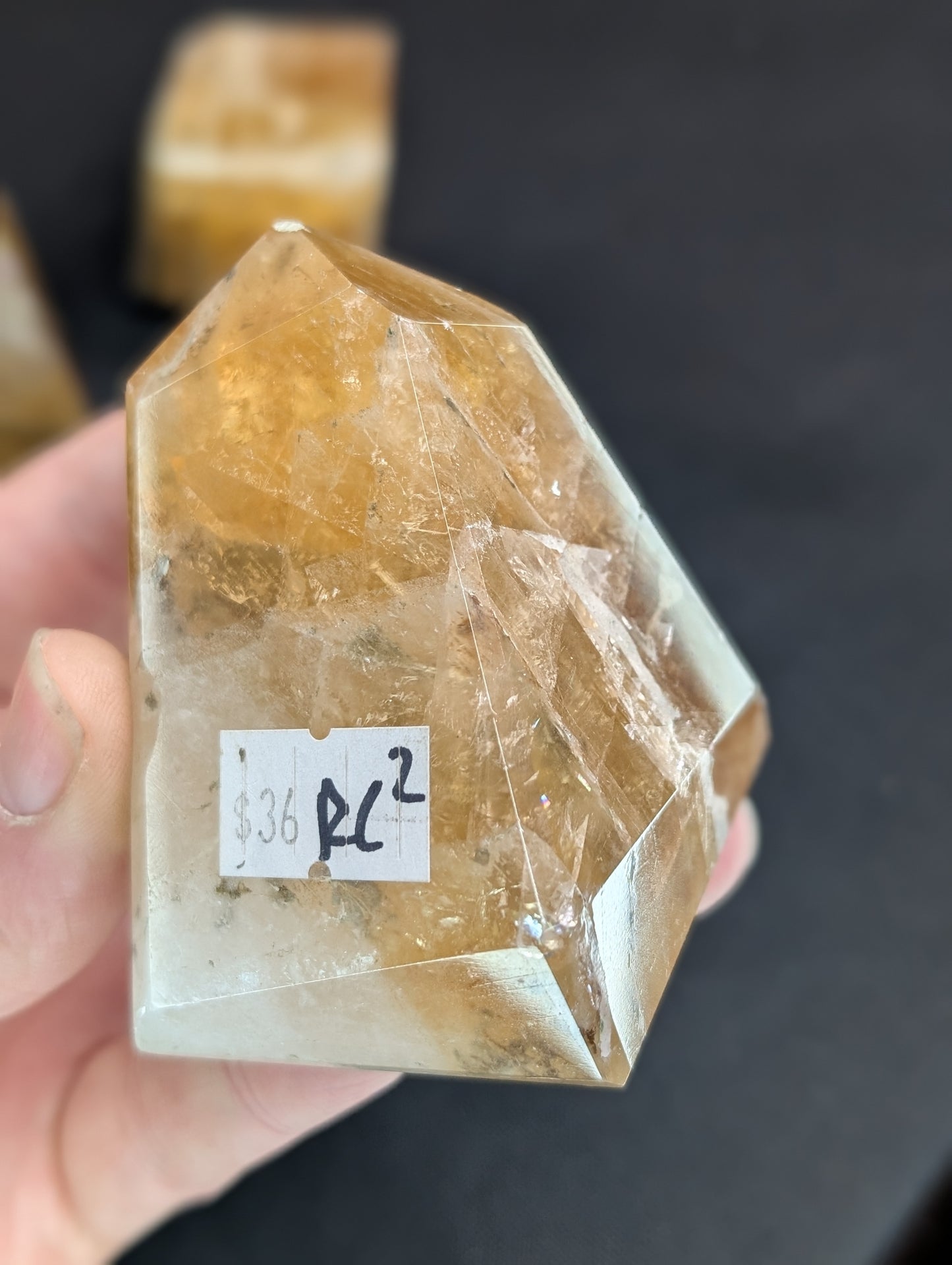 Honey Calcite Freeform