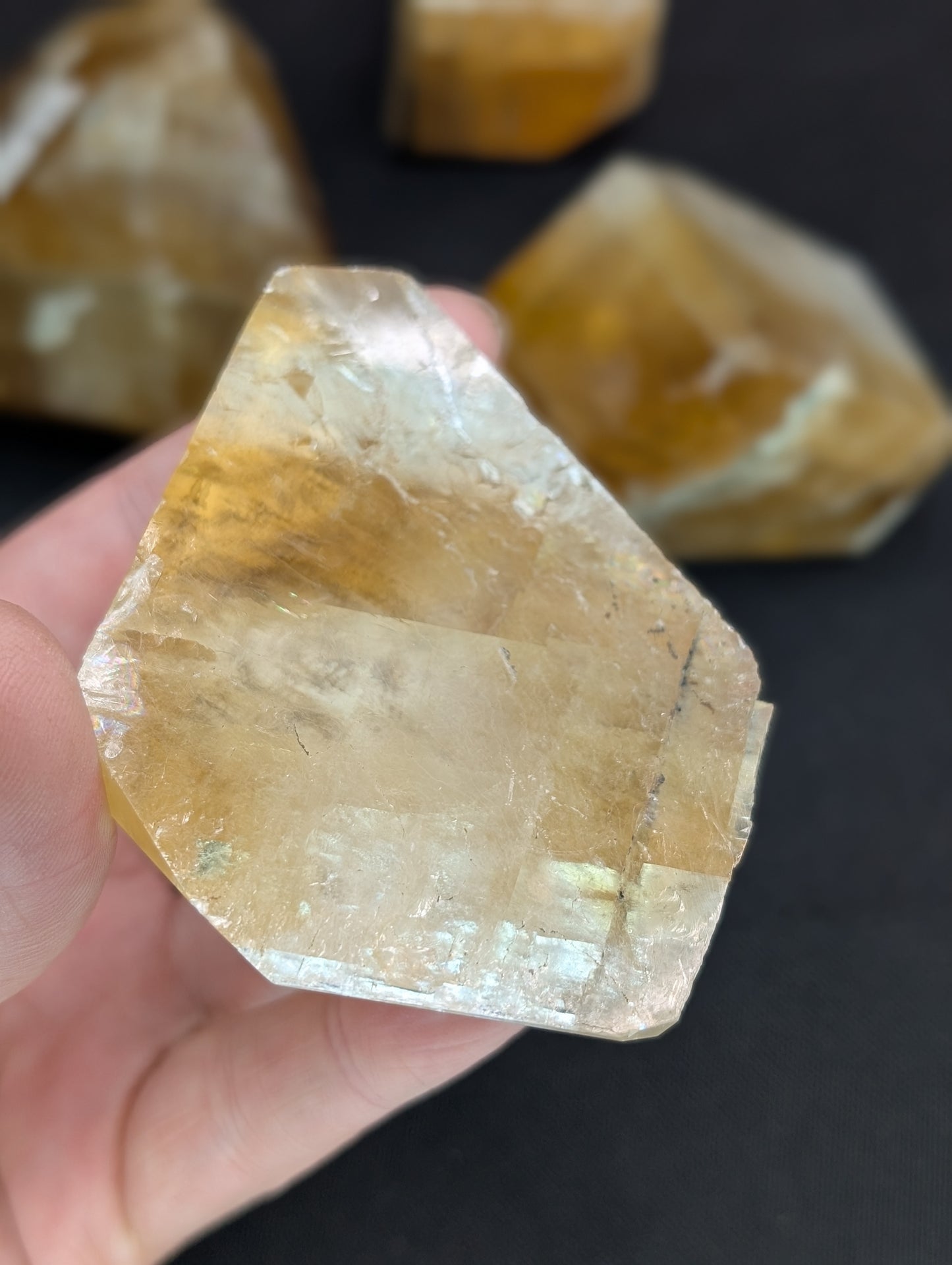 Honey Calcite Freeform