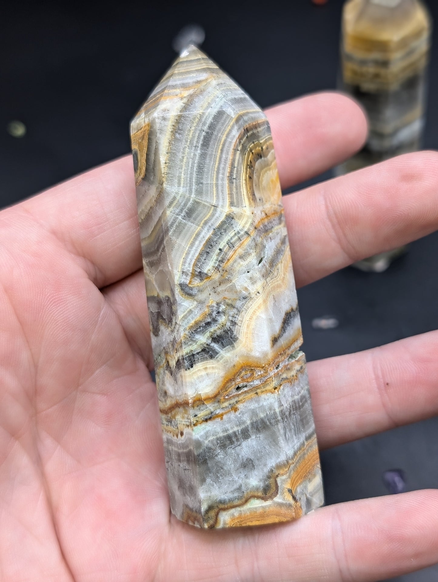 Mexican Banded Onyx Towers