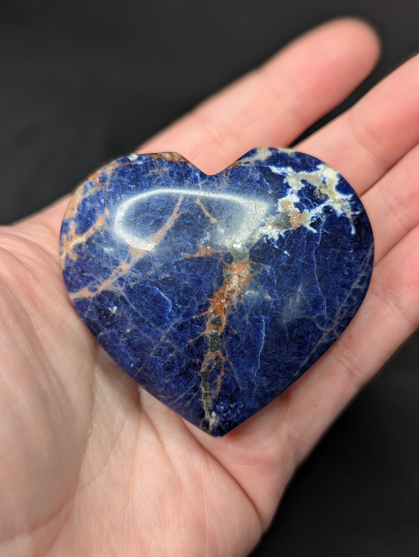 Sodalite Hearts