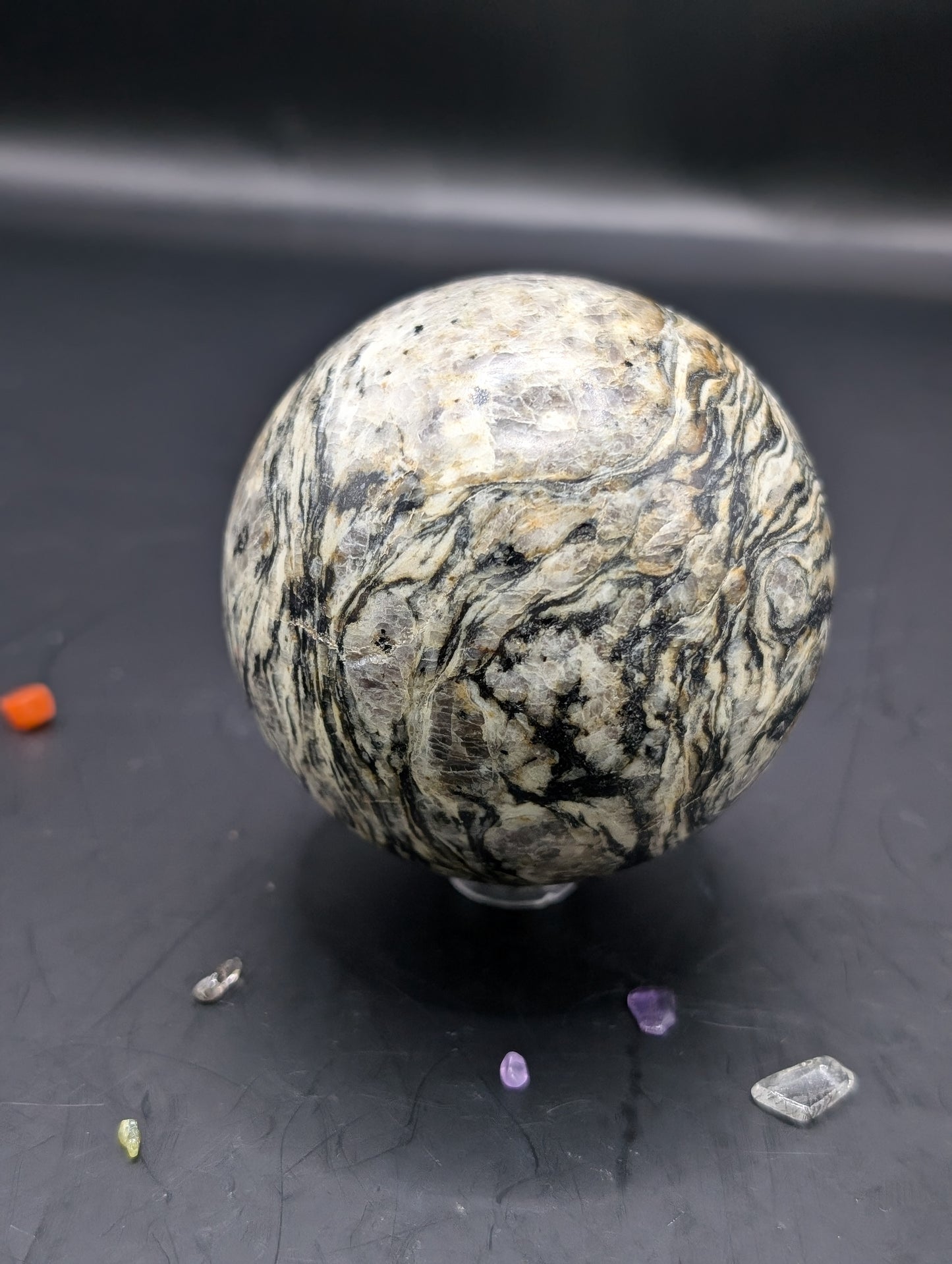 Dendritic Calcite Sphere