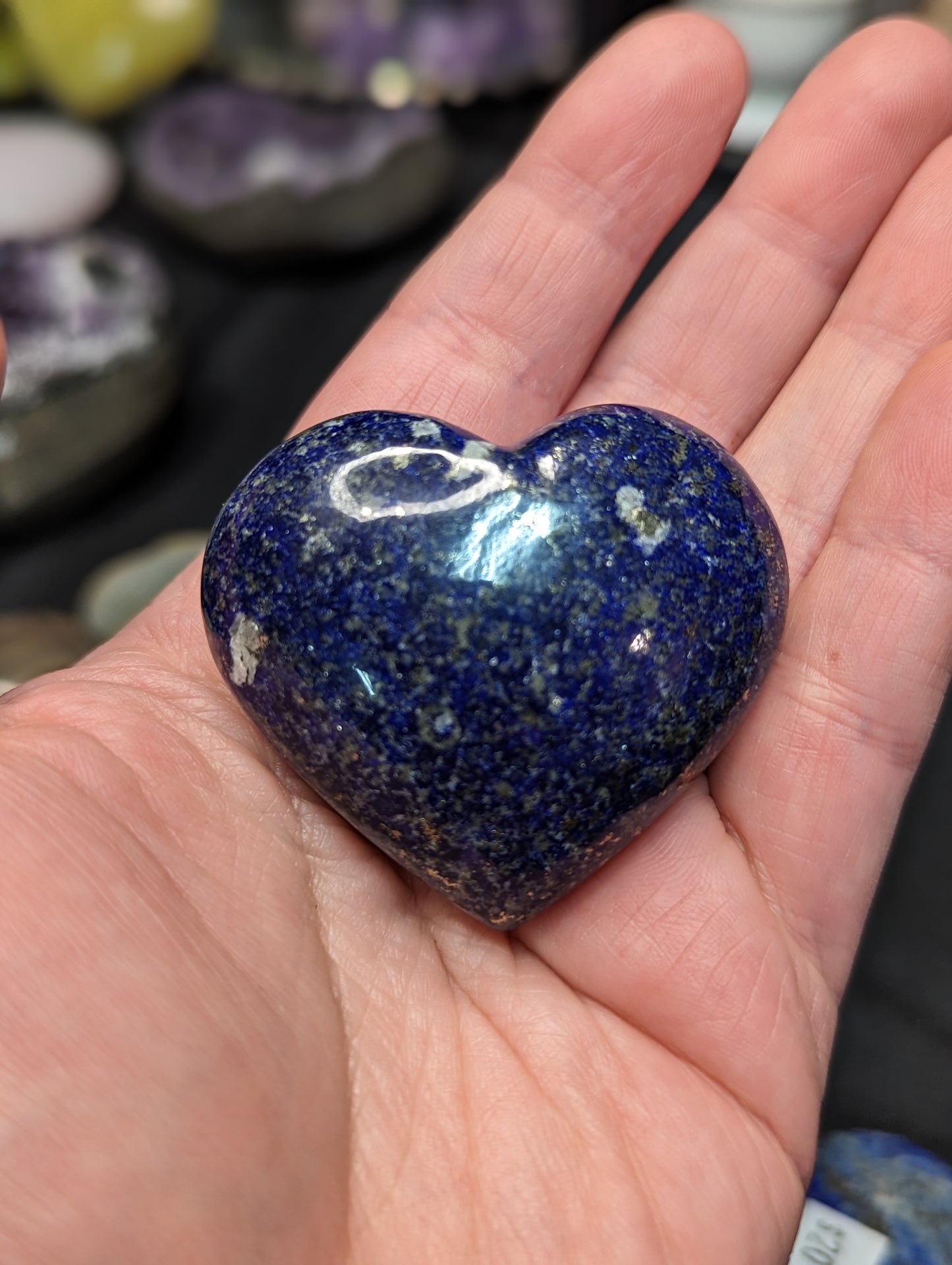 Lapis Lazuli Heart