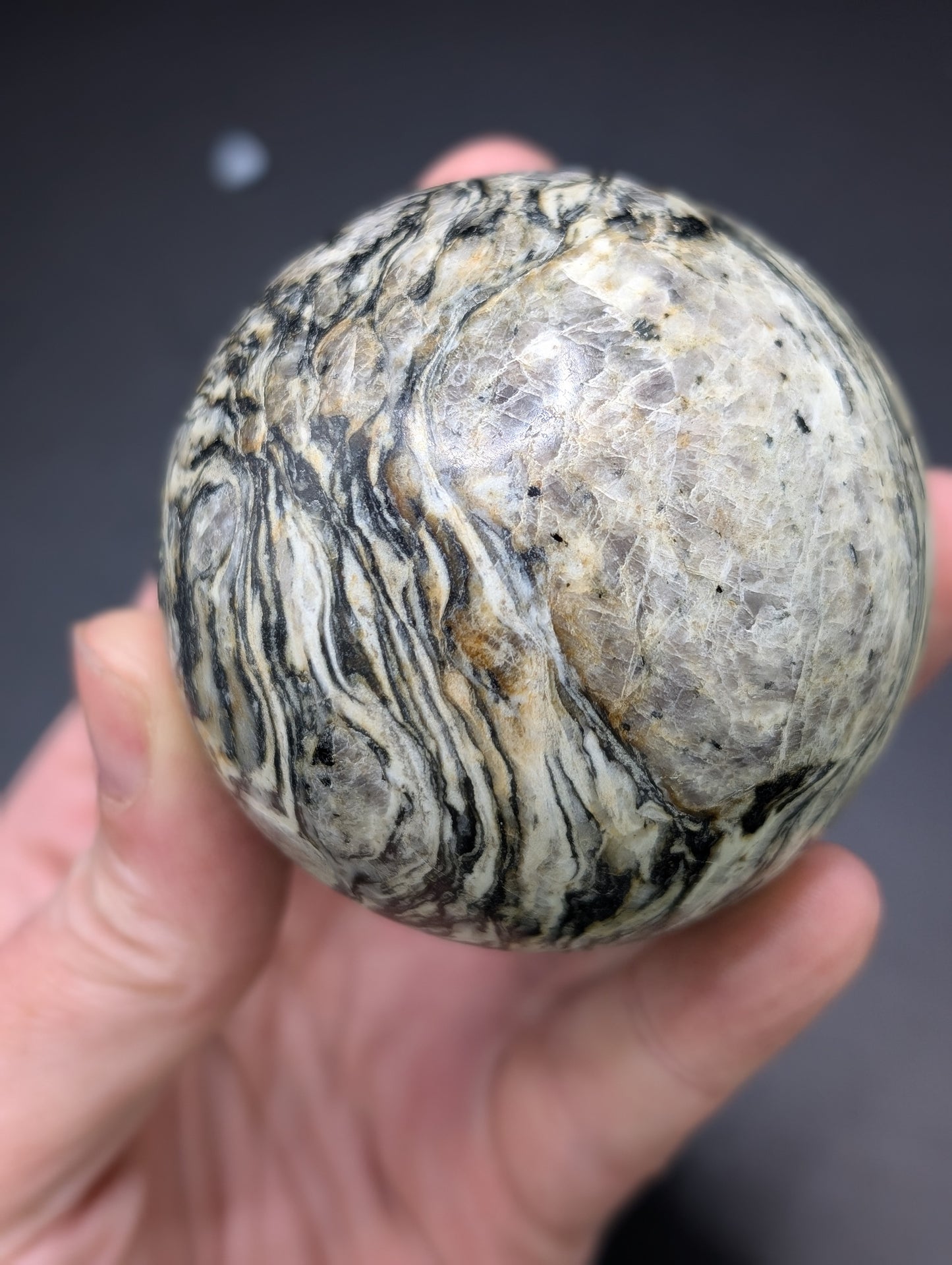 Dendritic Calcite Sphere