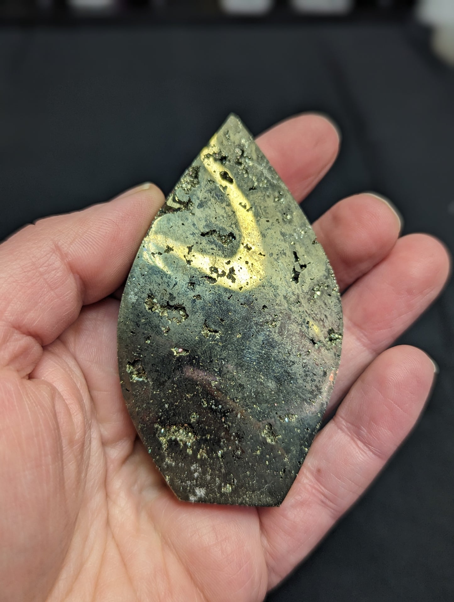 Pyrite Flames