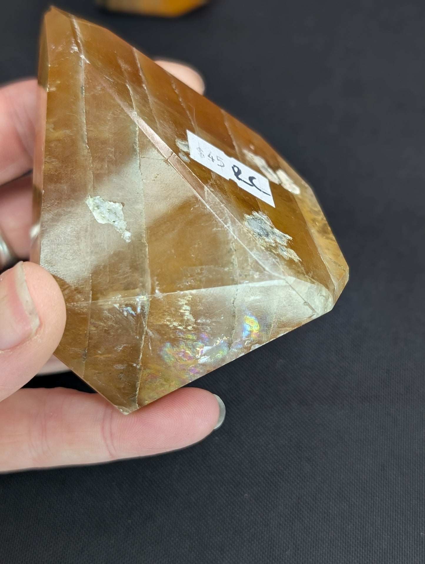 Honey Calcite Freeform