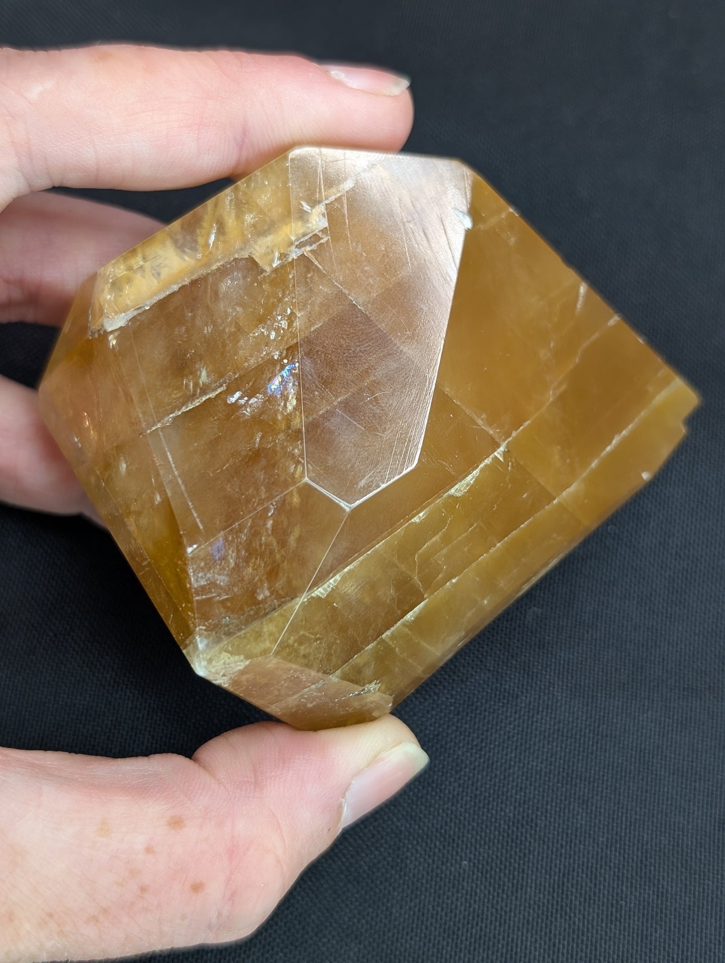 Honey Calcite Freeform