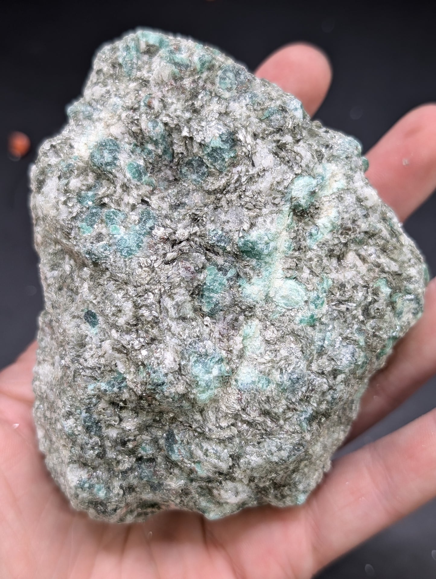 Raw Emerald w/ Mica