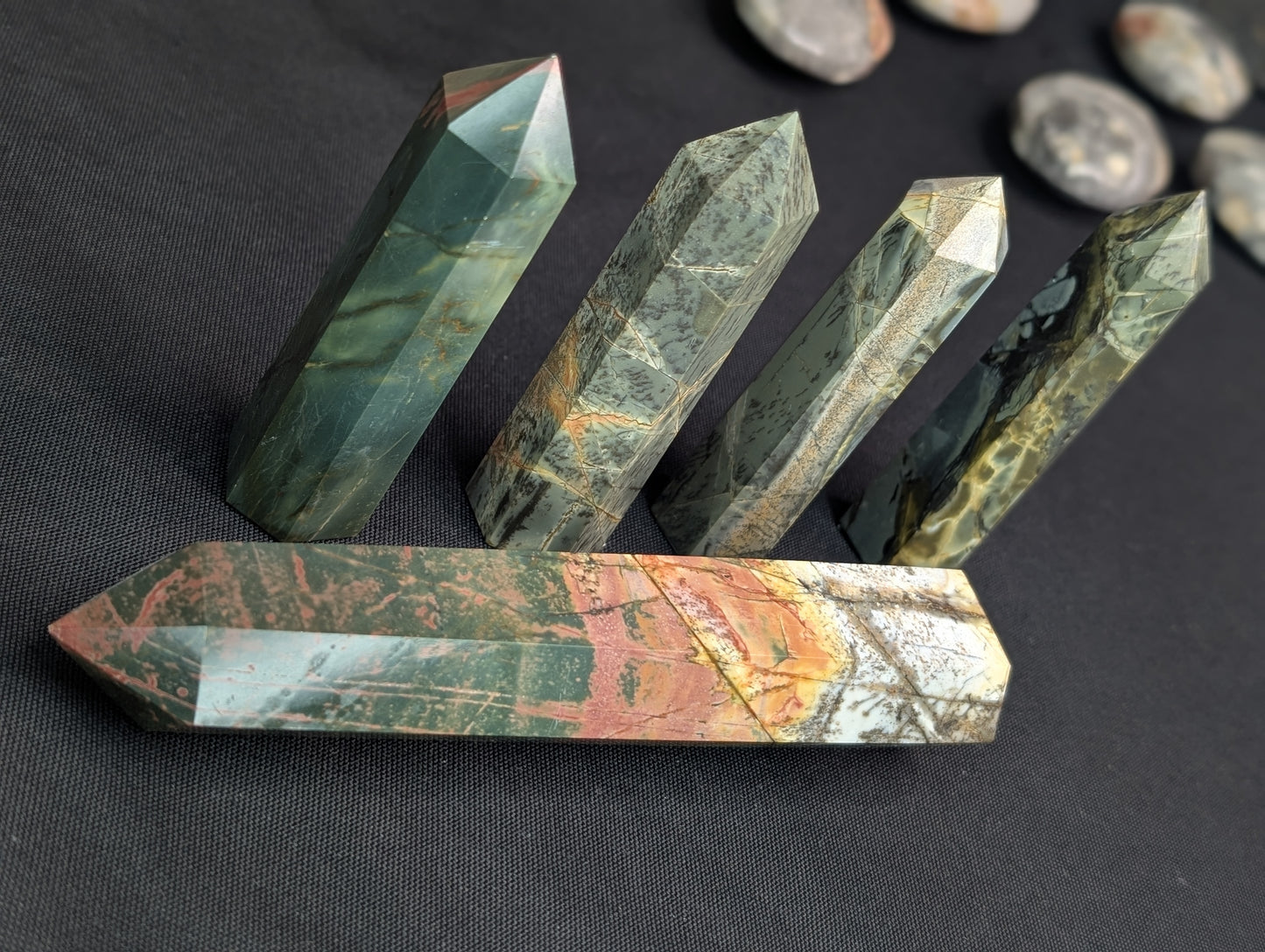 Dendritic Jasper Towers