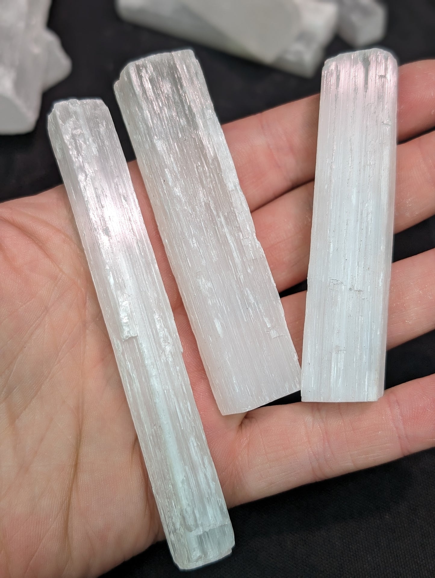 Selenite (Satin Spar) Sticks