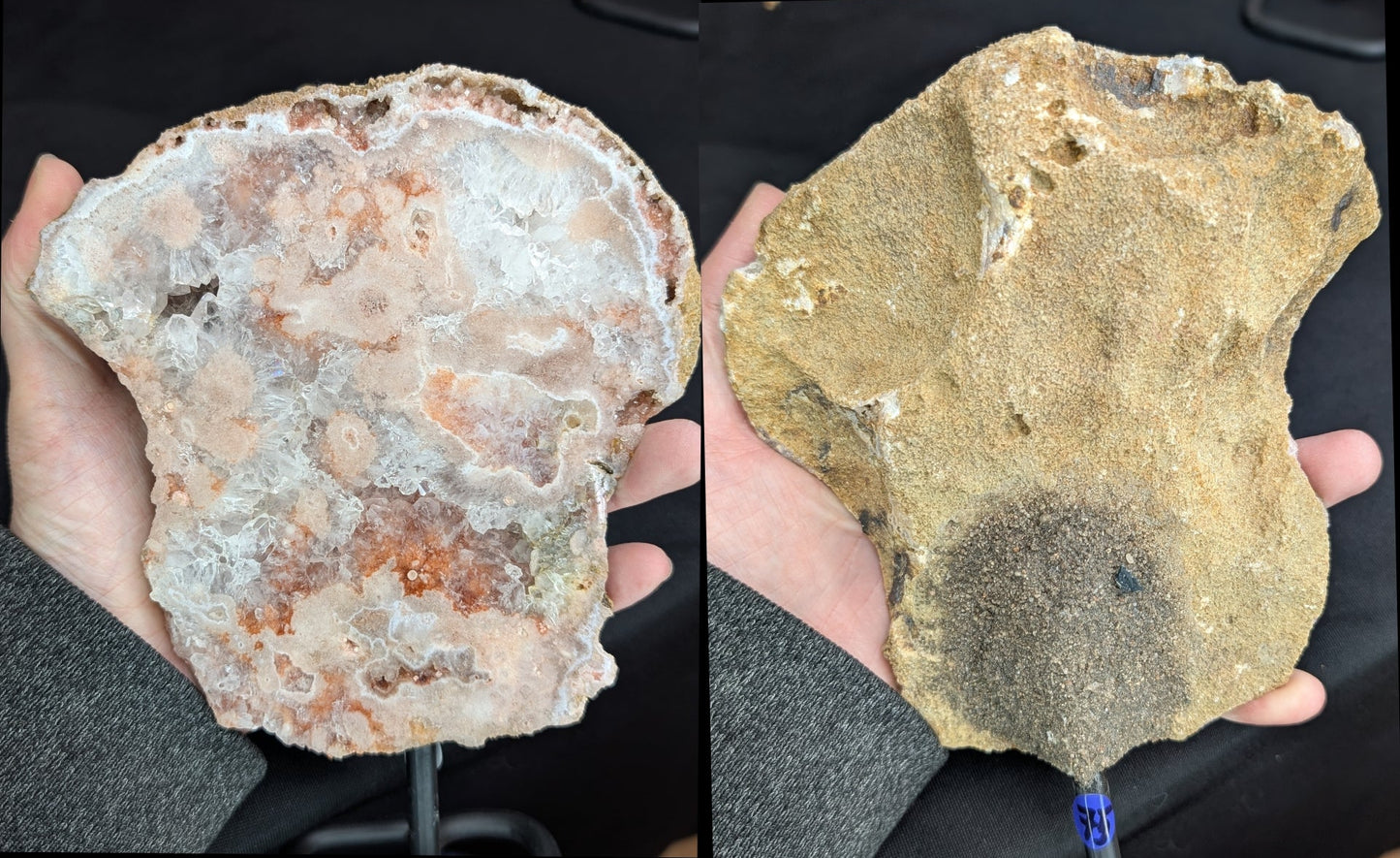 Raw Pink Amethyst Displays