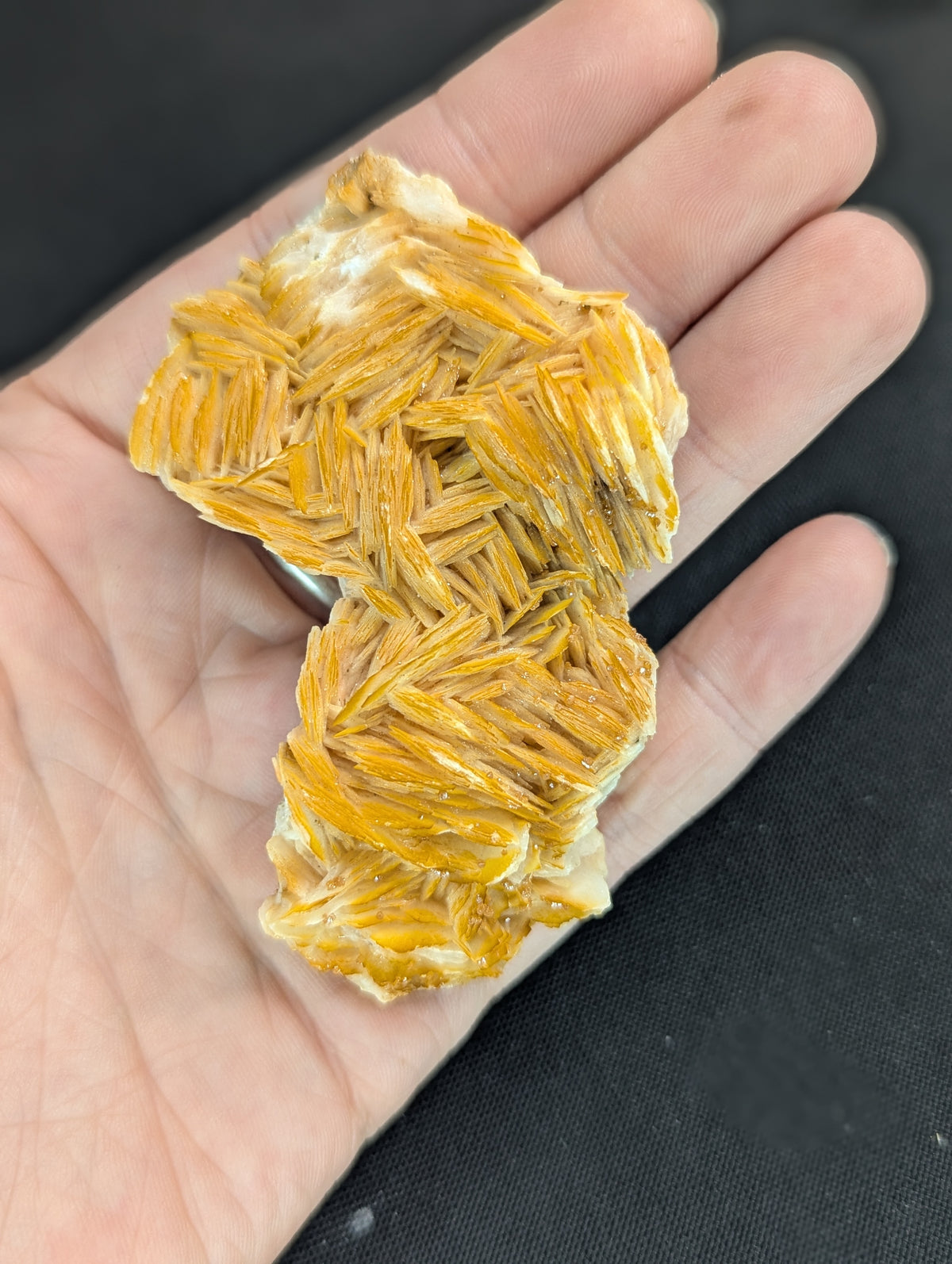 Raw Barite with Vanadinite on Matrix