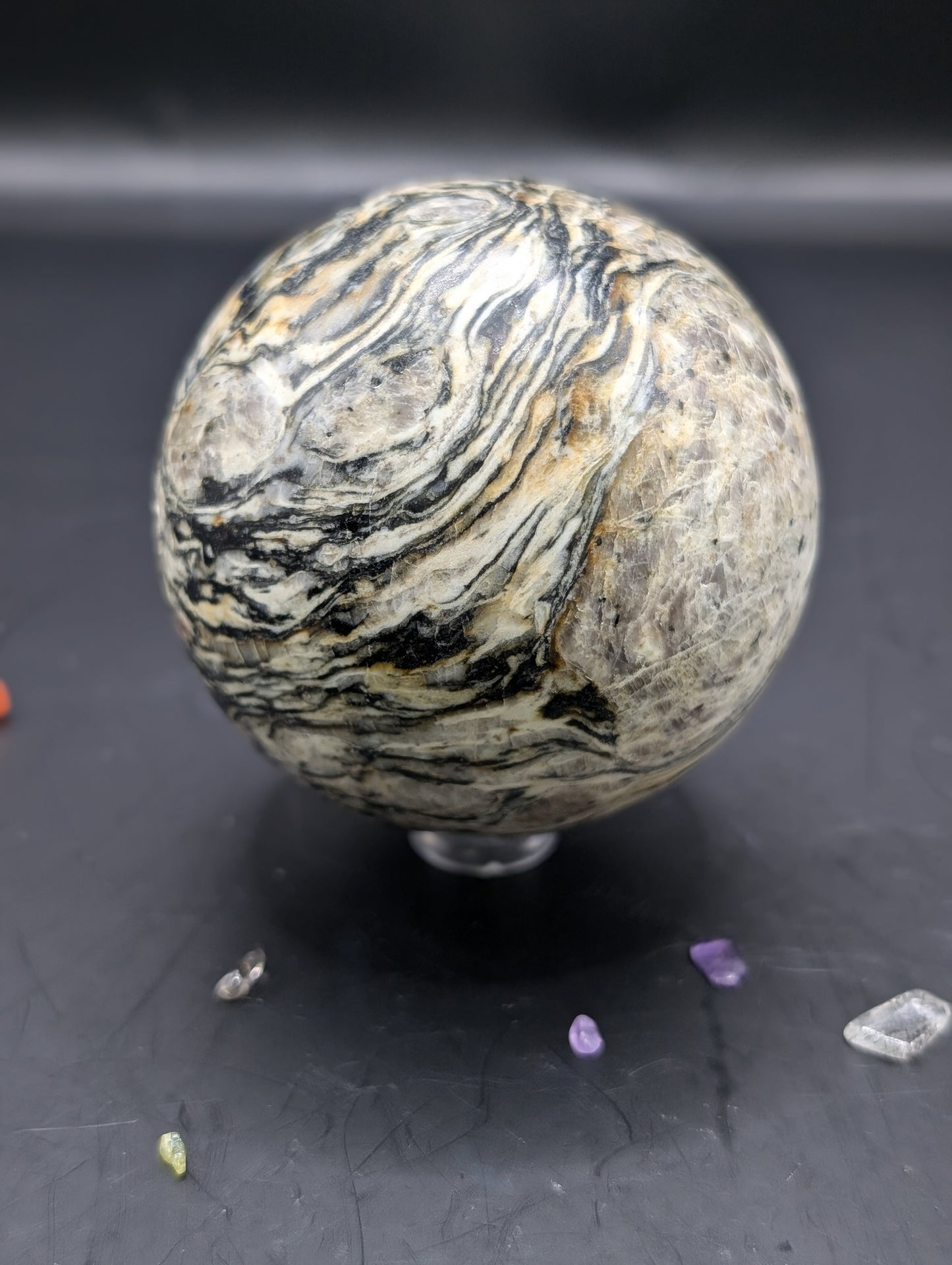 Dendritic Calcite Sphere