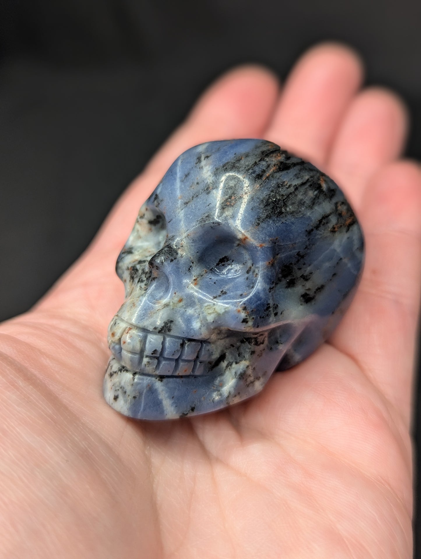 Sodalite Skulls