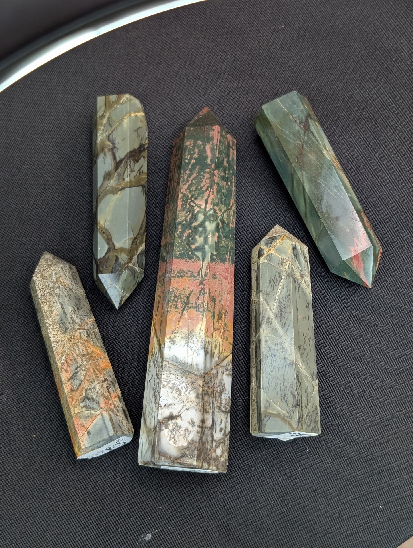 Dendritic Jasper Towers