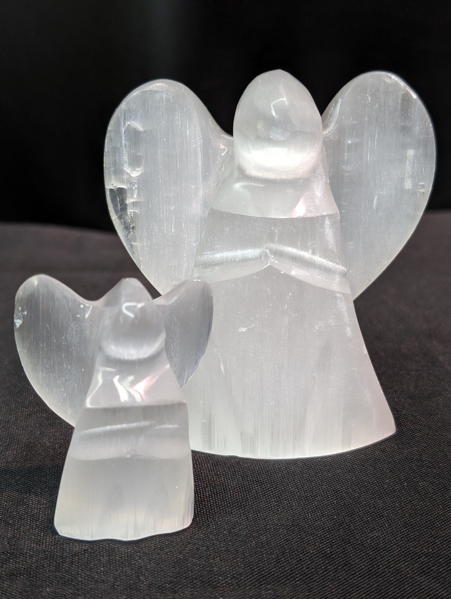 Selenite (Satin Spar) Angels