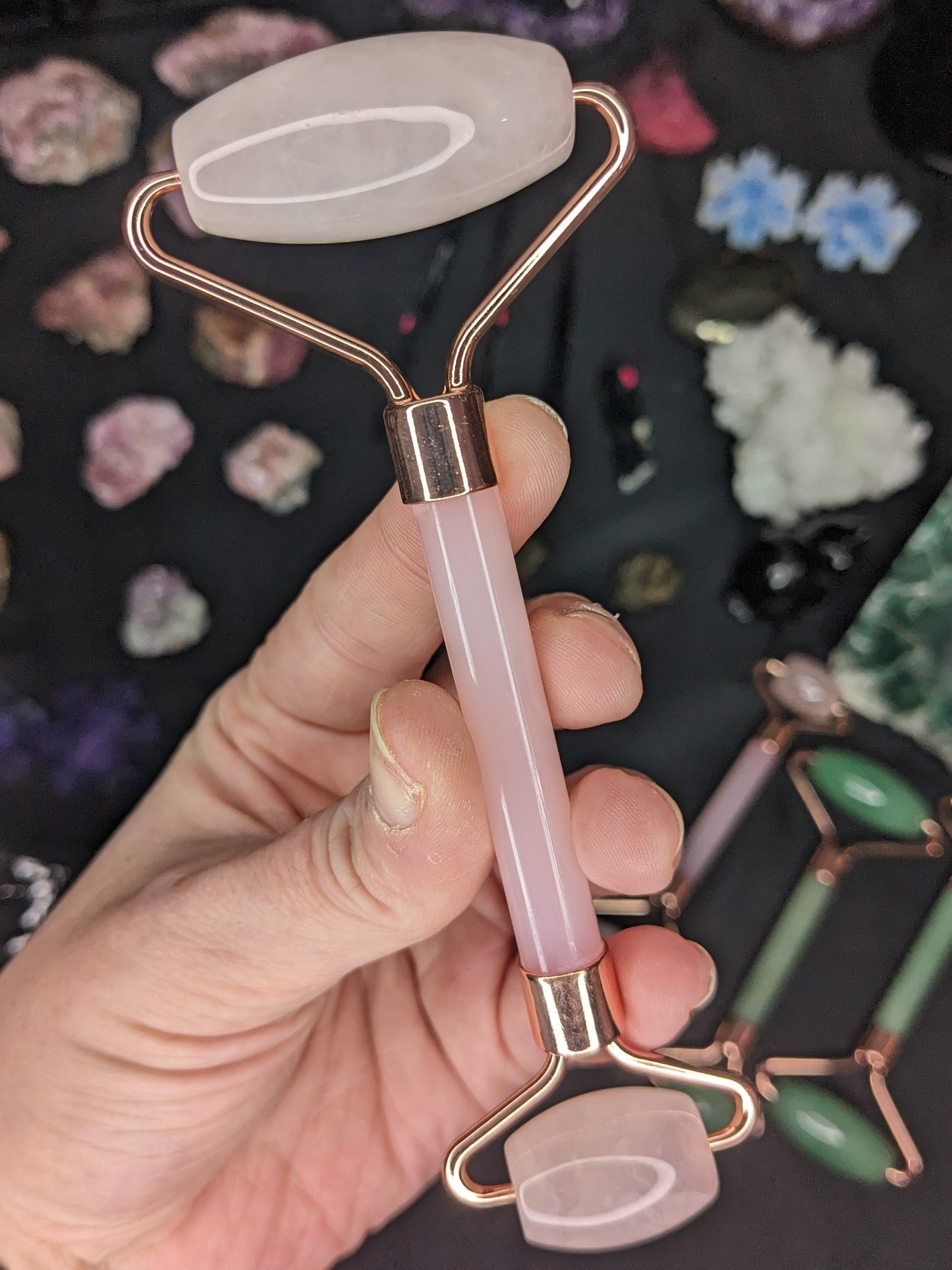 Crystal Face Rollers/Massagers