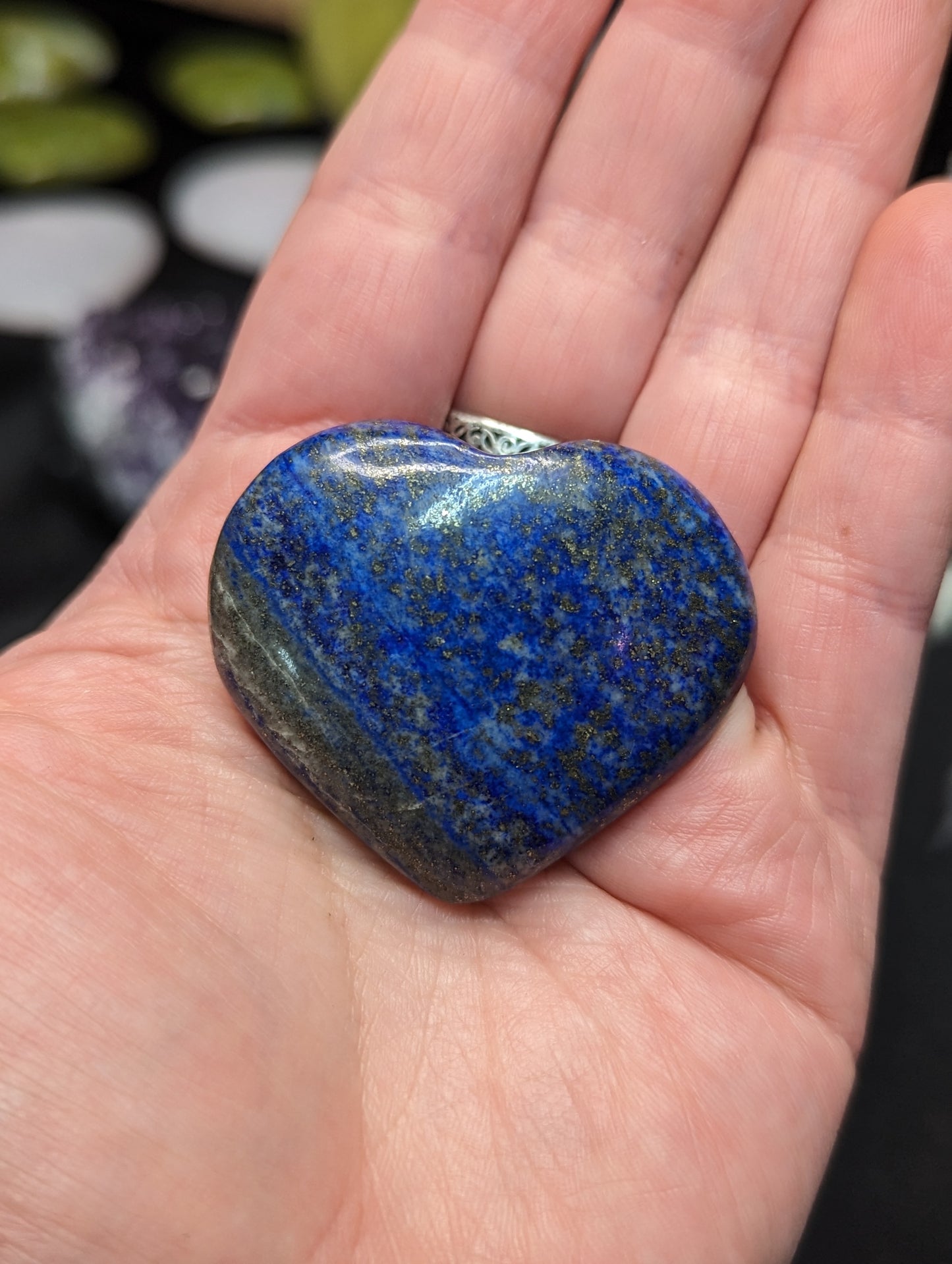 Lapis Lazuli Heart