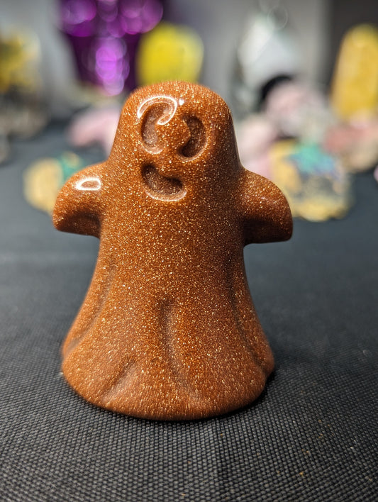 Goldstone Ghost Carving