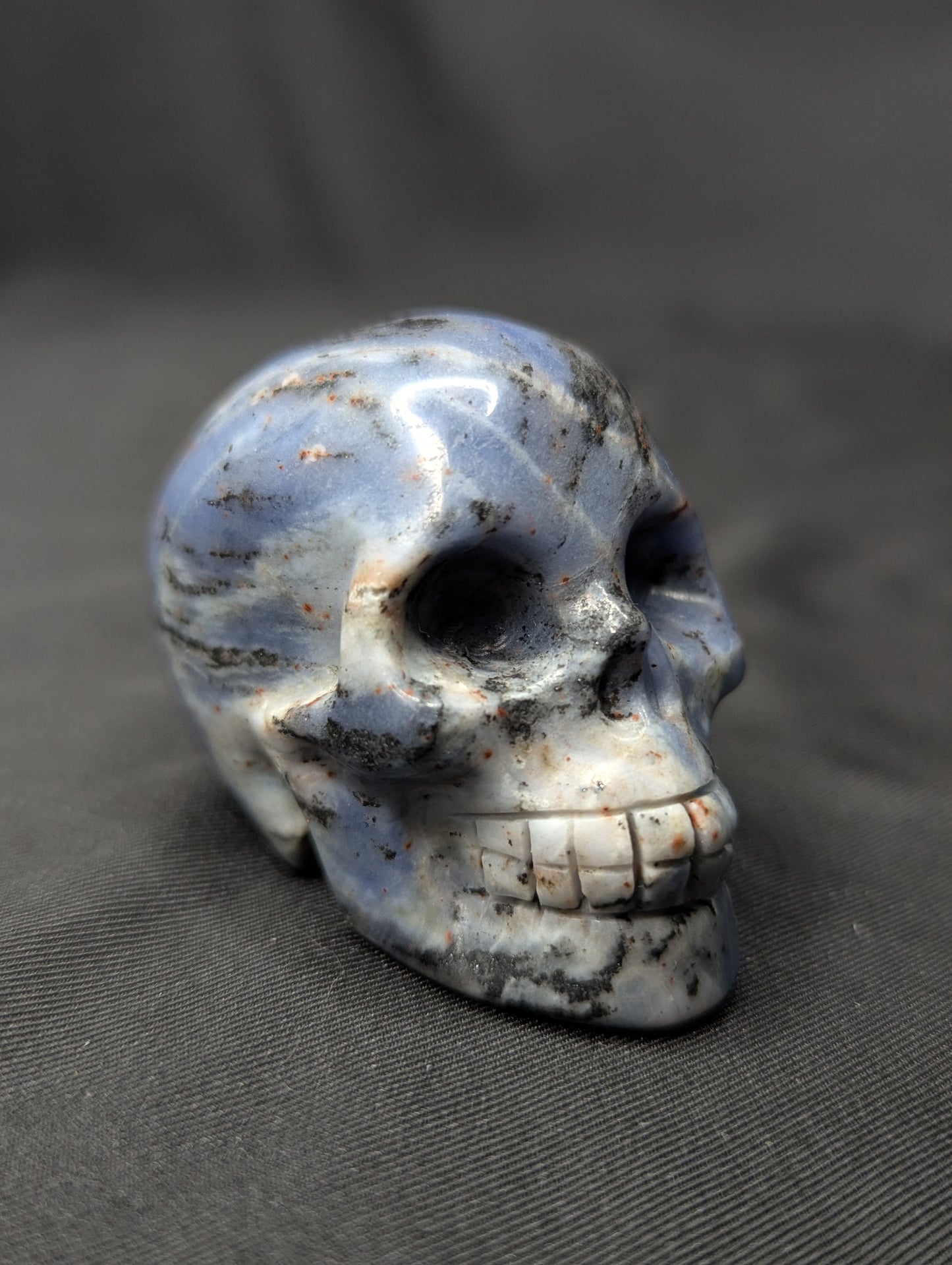 Sodalite Skulls