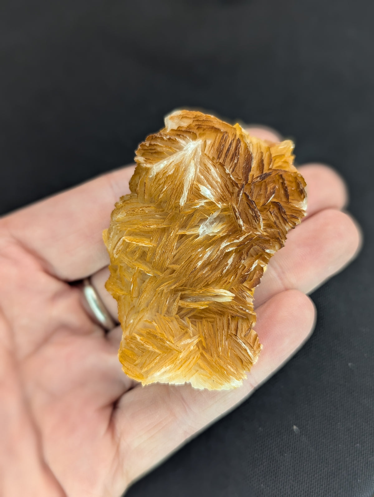Raw Barite with Vanadinite on Matrix