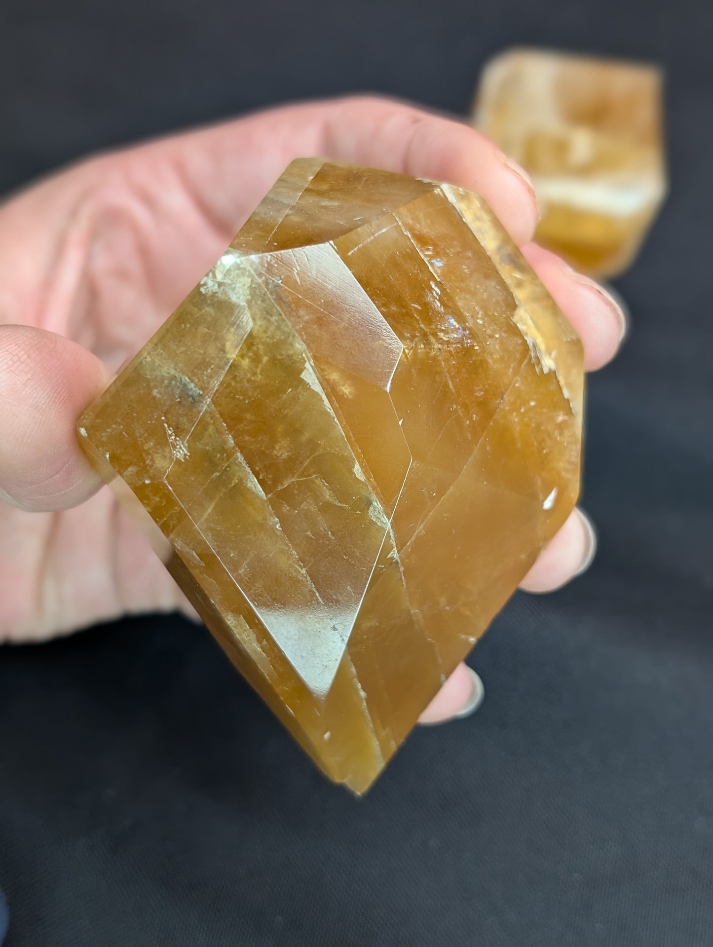 Honey Calcite Freeform