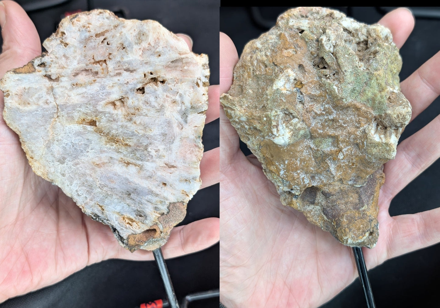 Raw Pink Amethyst Displays