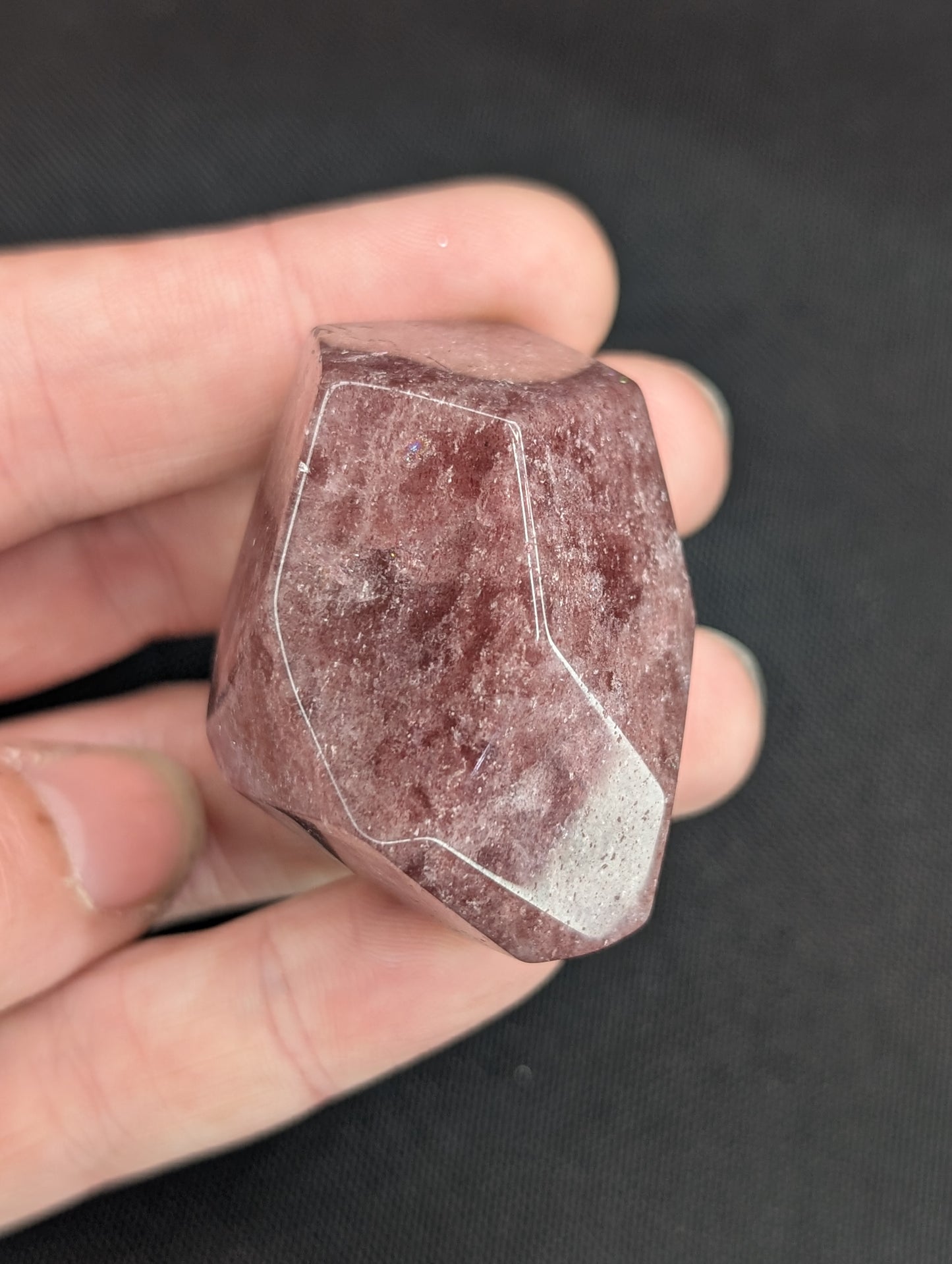 Strawberry Quartz Freeform