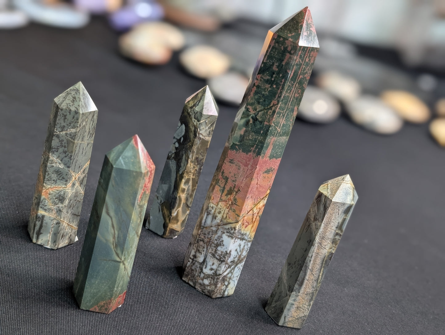 Dendritic Jasper Towers