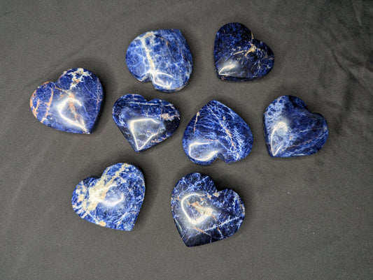 Sodalite Hearts
